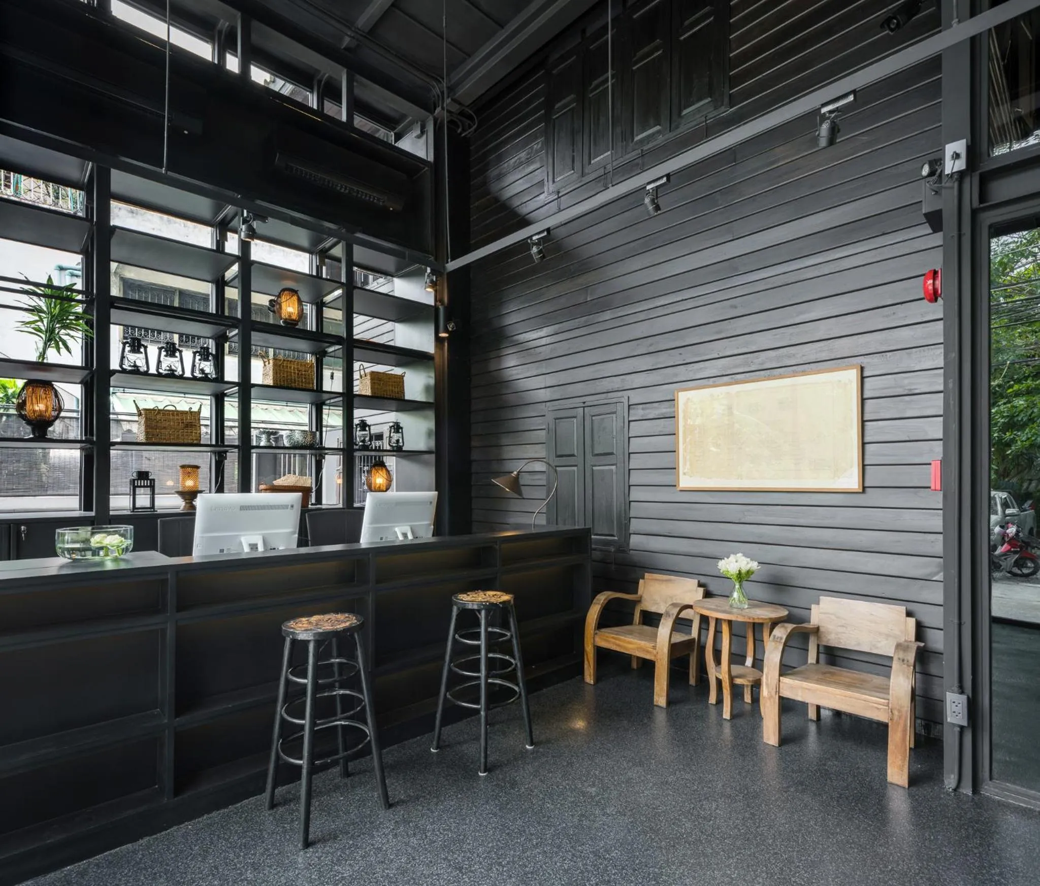 Lobby or reception in Kloem Hostel