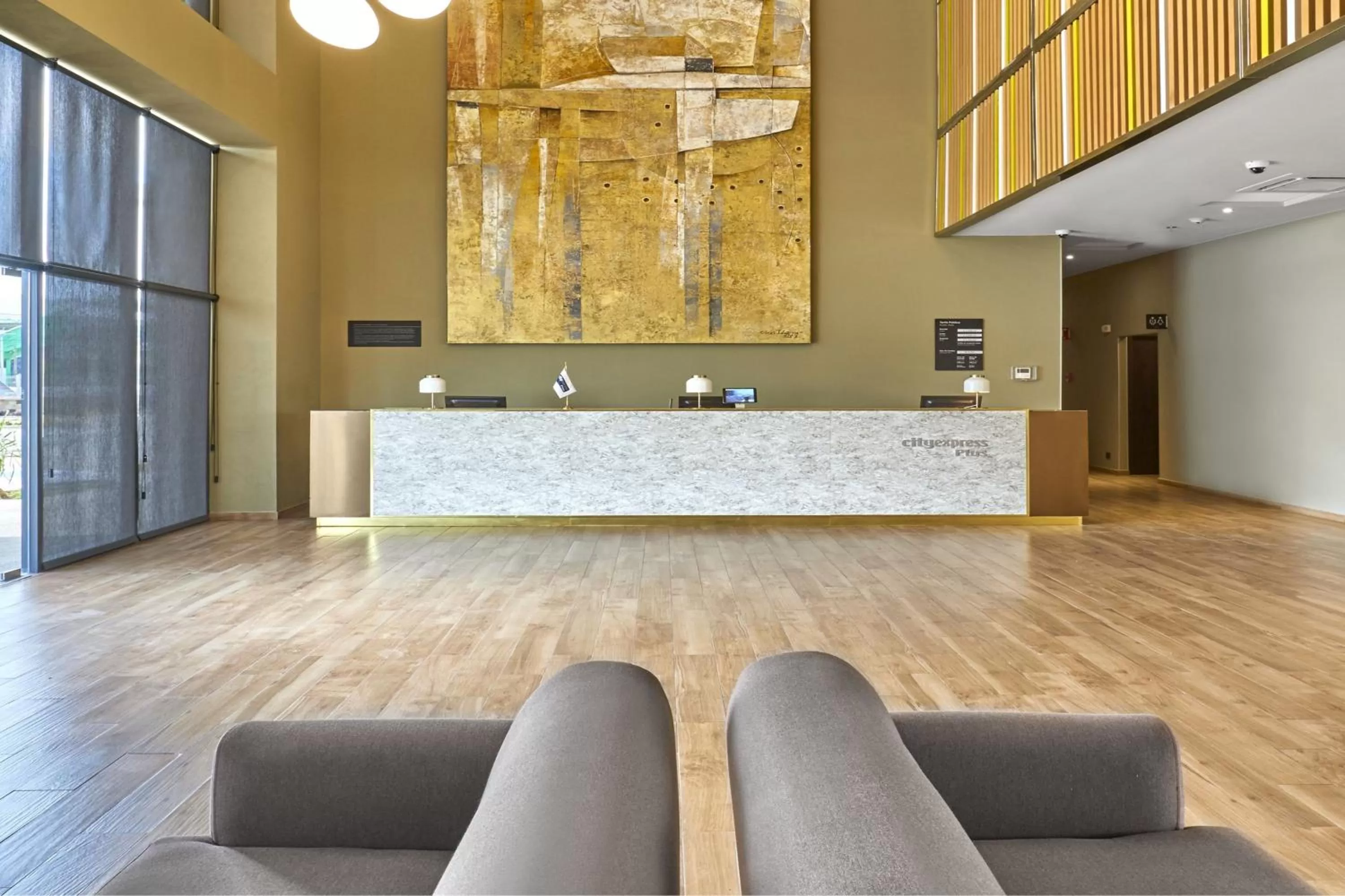 Lobby or reception in City Express Plus by Marriott Leon Centro de Convenciones