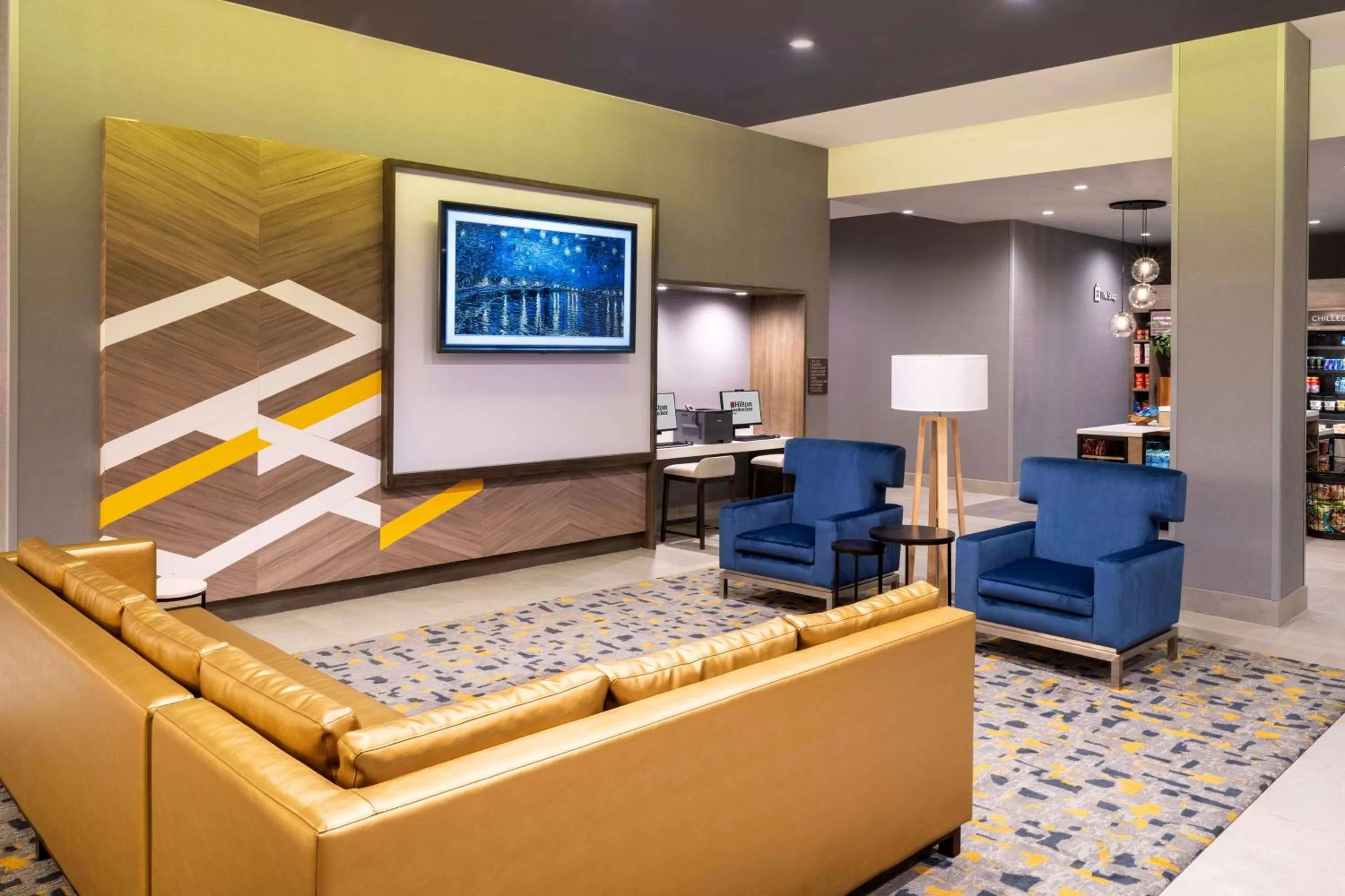 Lobby or reception in Hilton Garden Inn Chino Hills Pomona CA