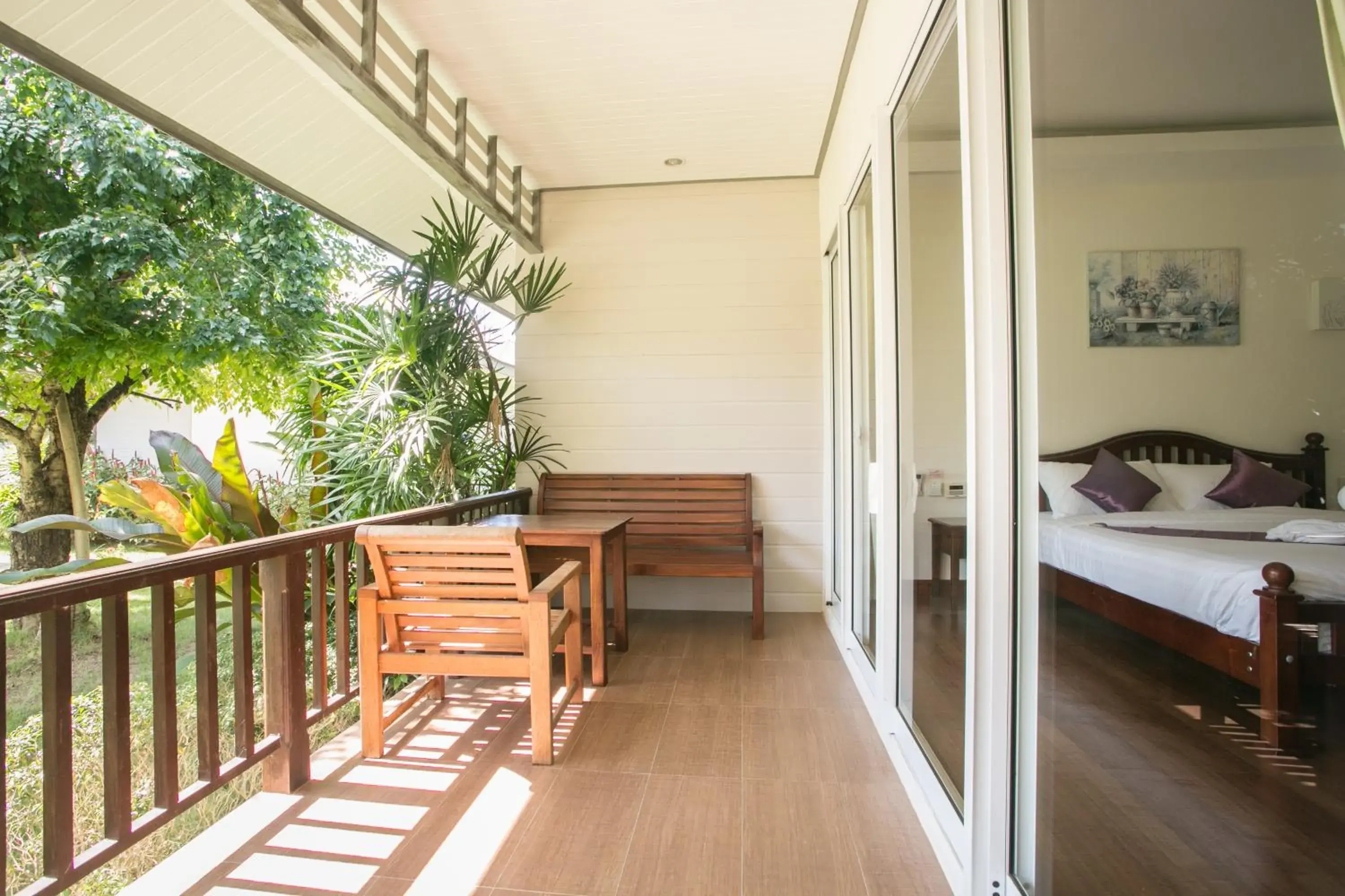 Balcony/Terrace in Nisasiri Boutique Resort