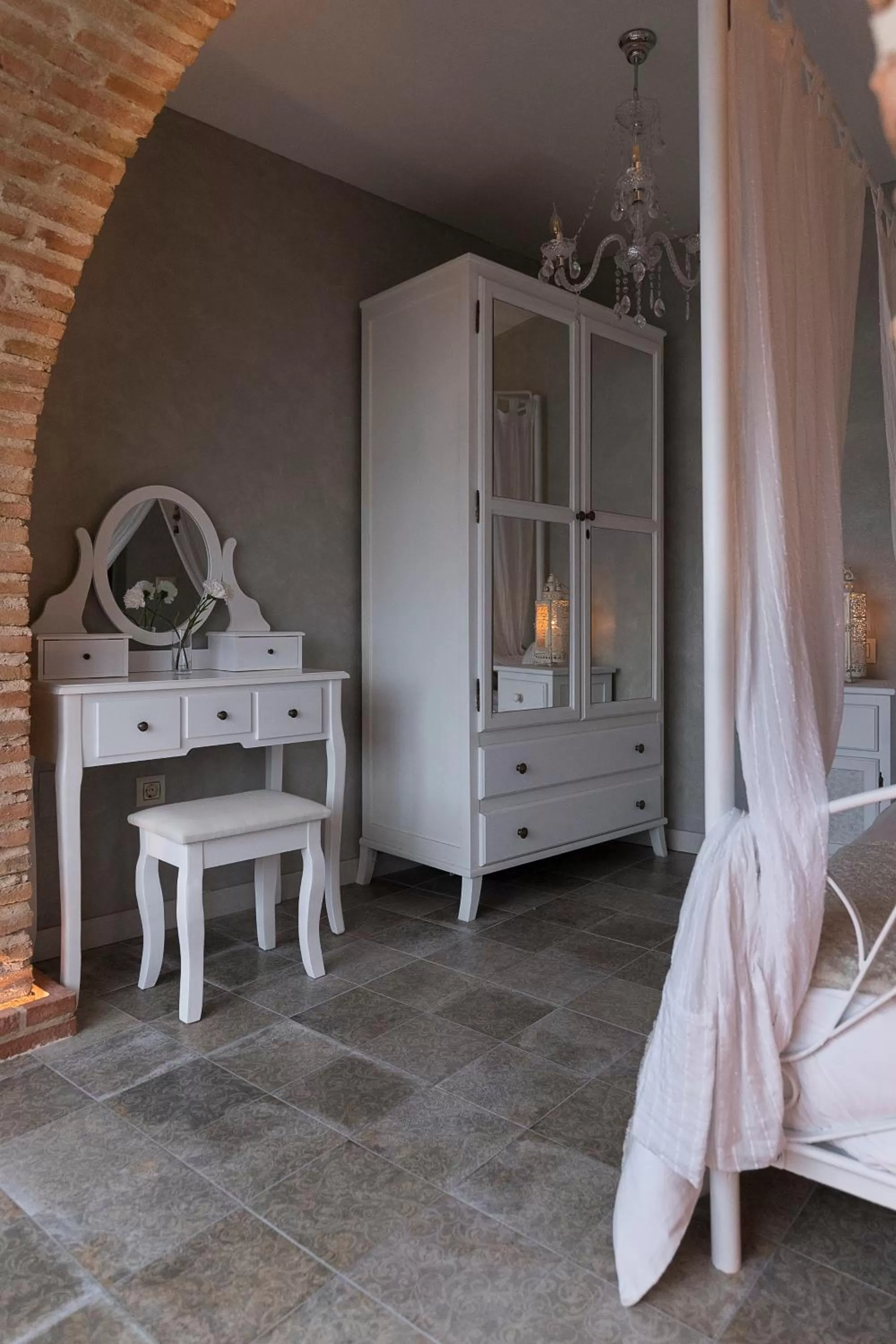Bedroom in Hotel Posada de las Cuevas