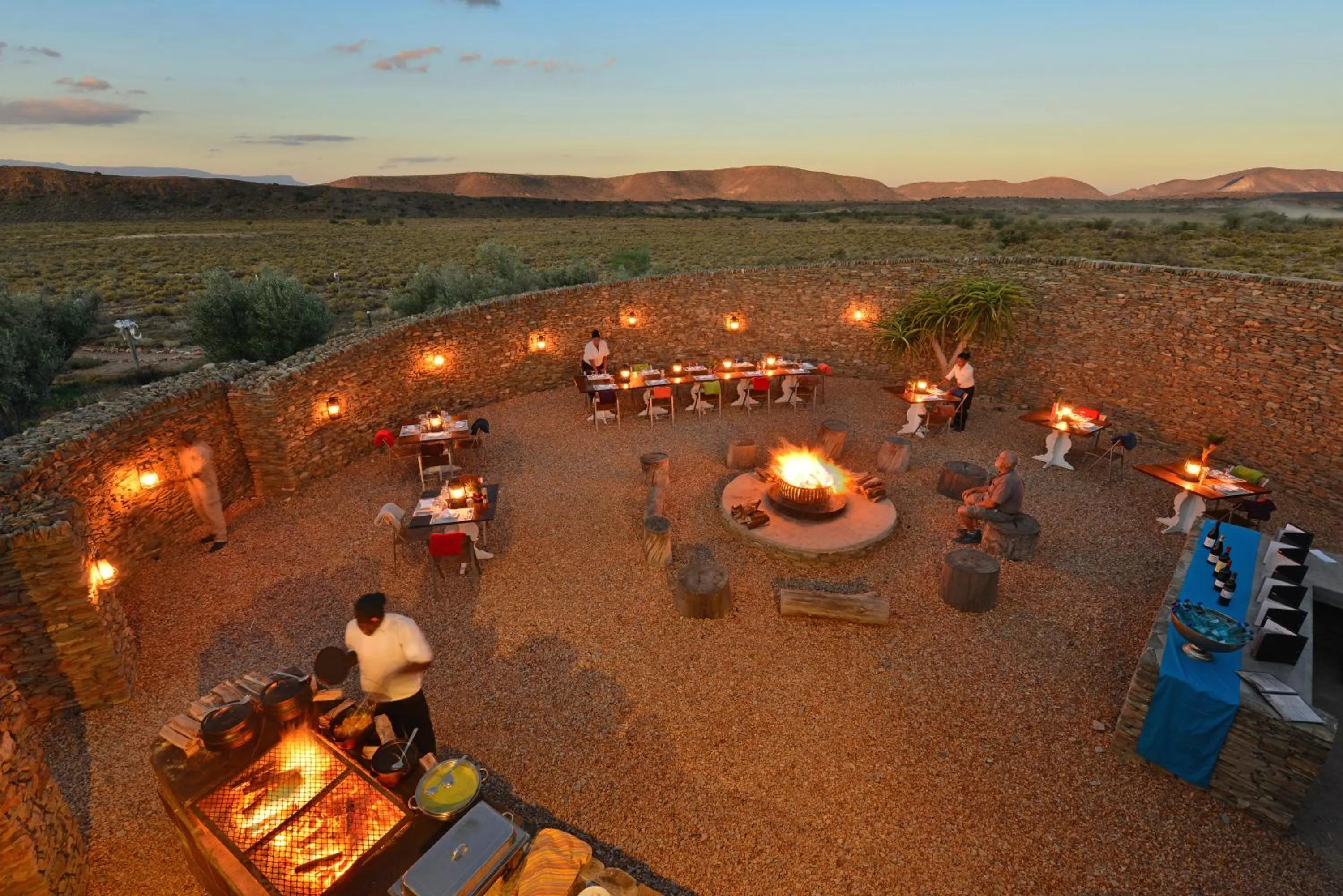 Sunset in Sanbona Wildlife Reserve