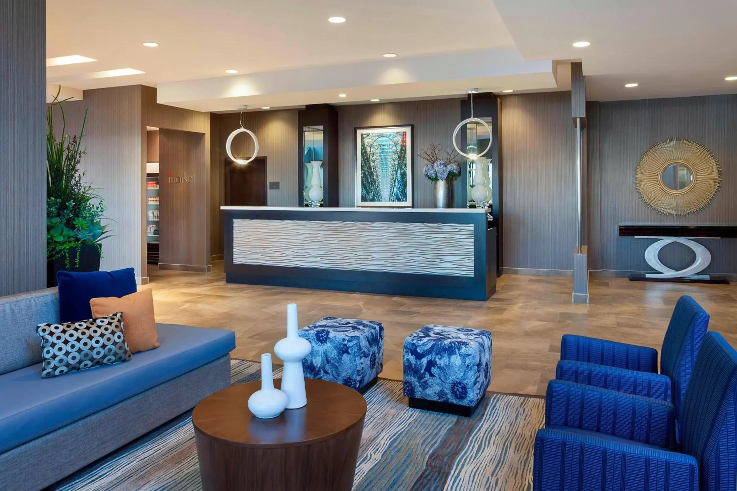 Lobby or reception, Lobby/Reception in Courtyard by Marriott Toronto Northeast/Markham