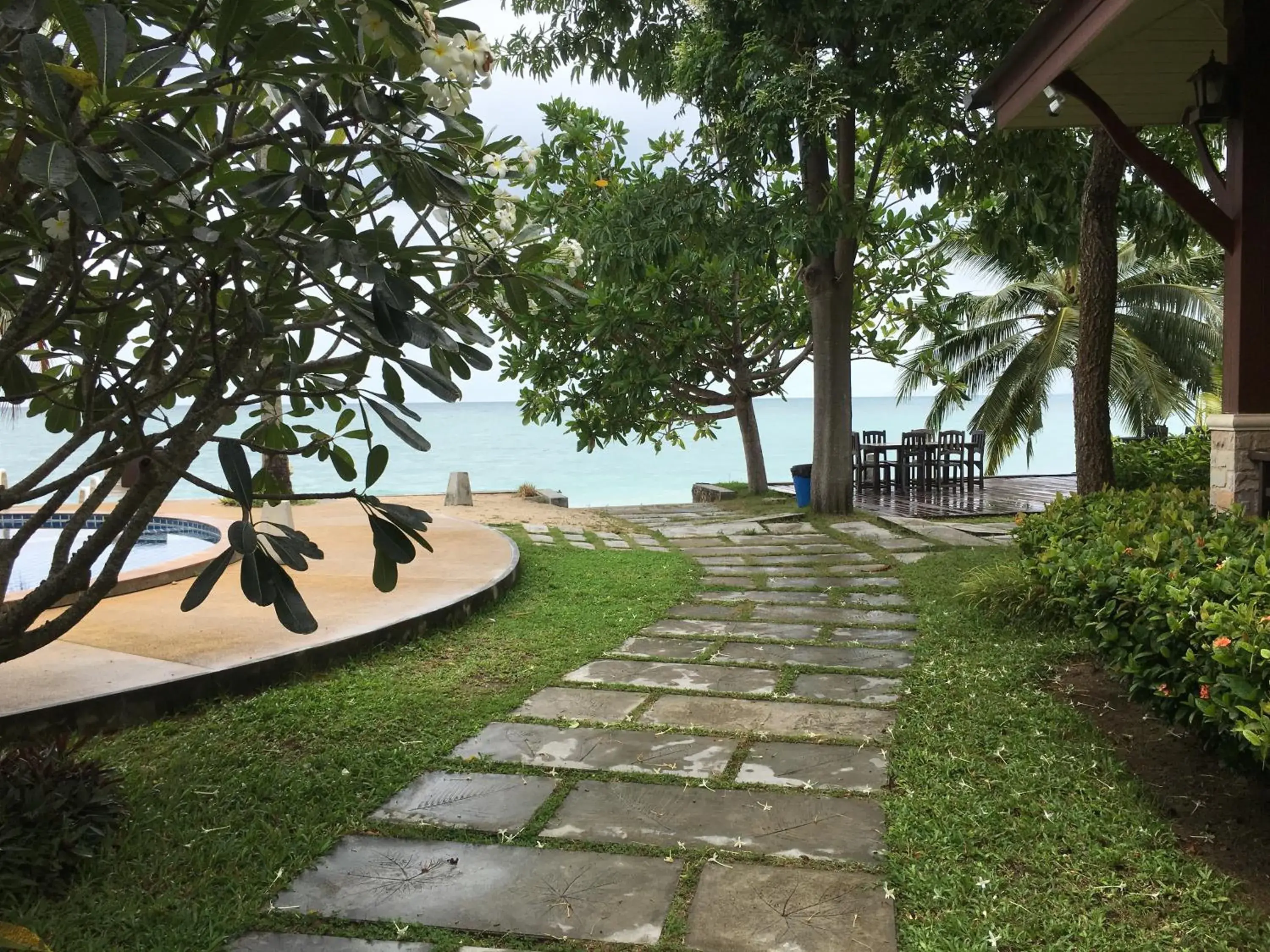 Natural landscape, Garden in Grand Manita Beach Resort