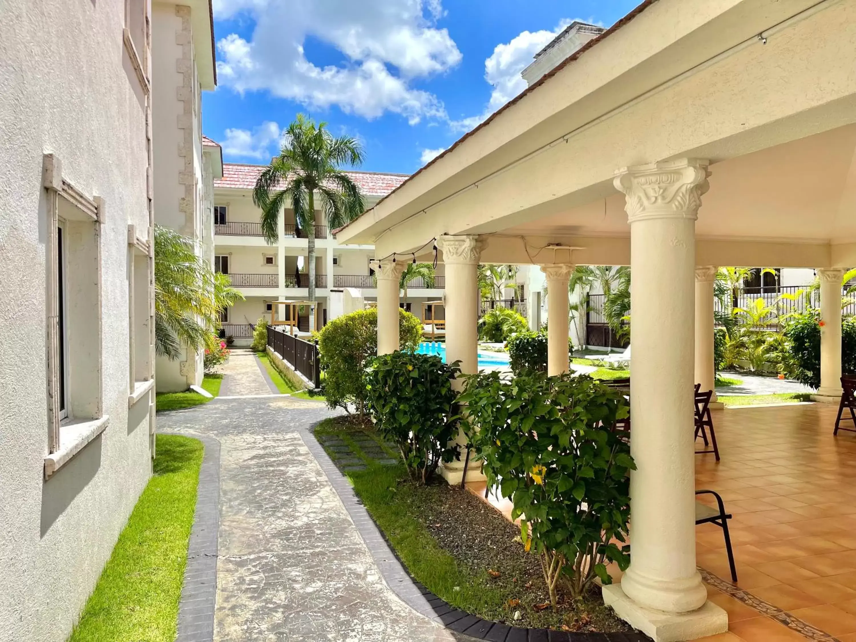 Patio in Punta Cana Seven Beaches Patio in Punta Cana Seven Beaches