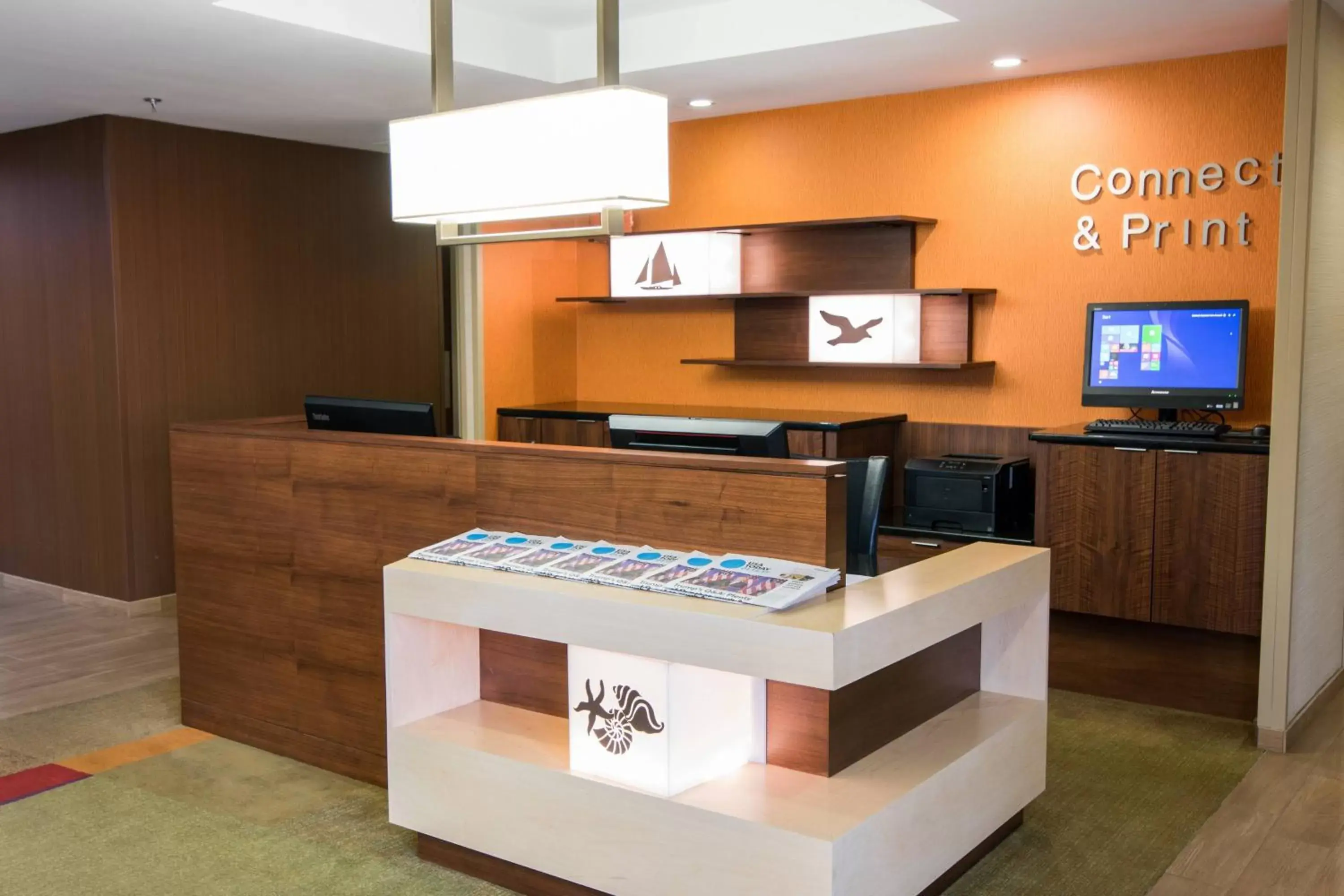 Business facilities, Lobby/Reception in Fairfield by Marriott Chesapeake