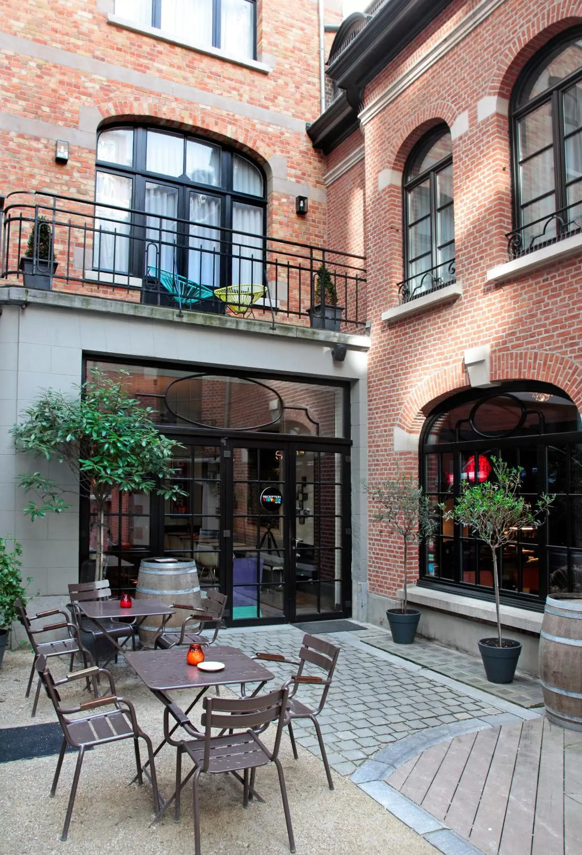 Facade/entrance in Vintage Hotel Brussels