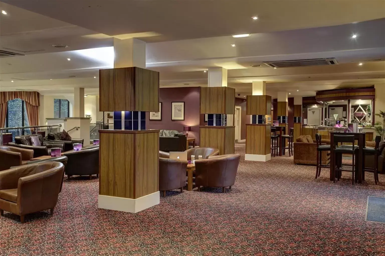 Lounge or bar in BRILLIANT Park Hall Hotel,Chorley