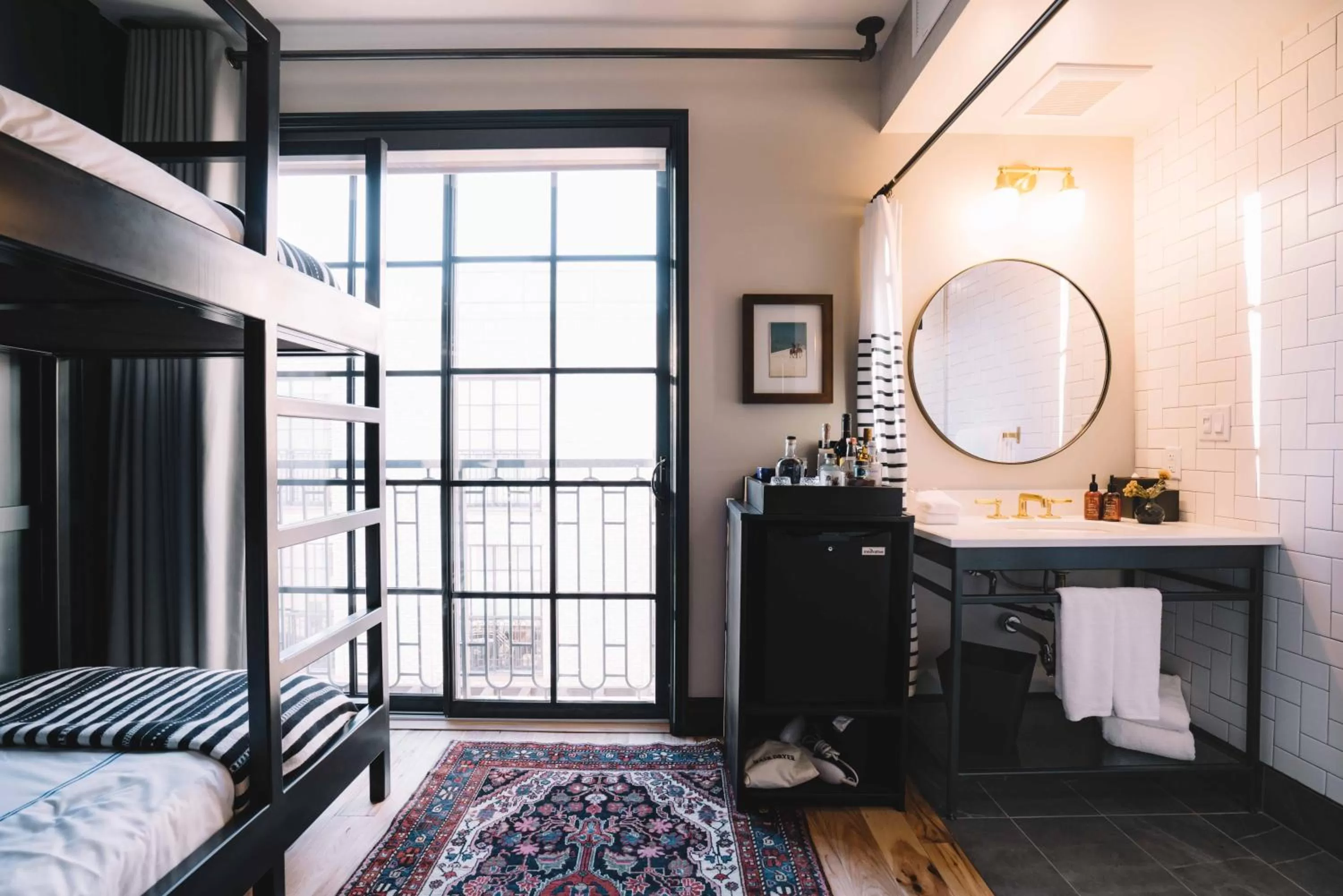 Bathroom, Bed in The Ramble Hotel