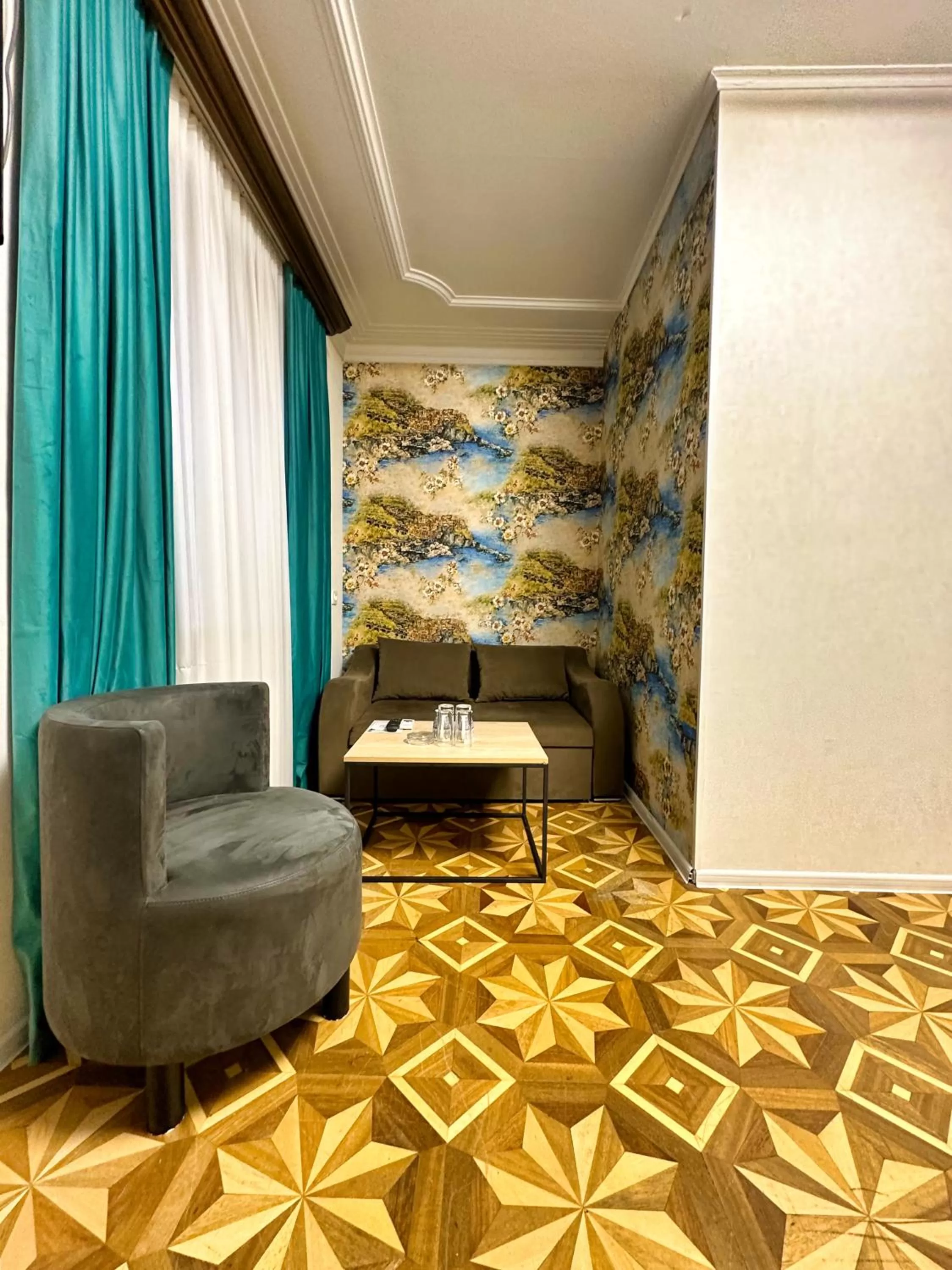 Seating Area in Metekhi View Hotel