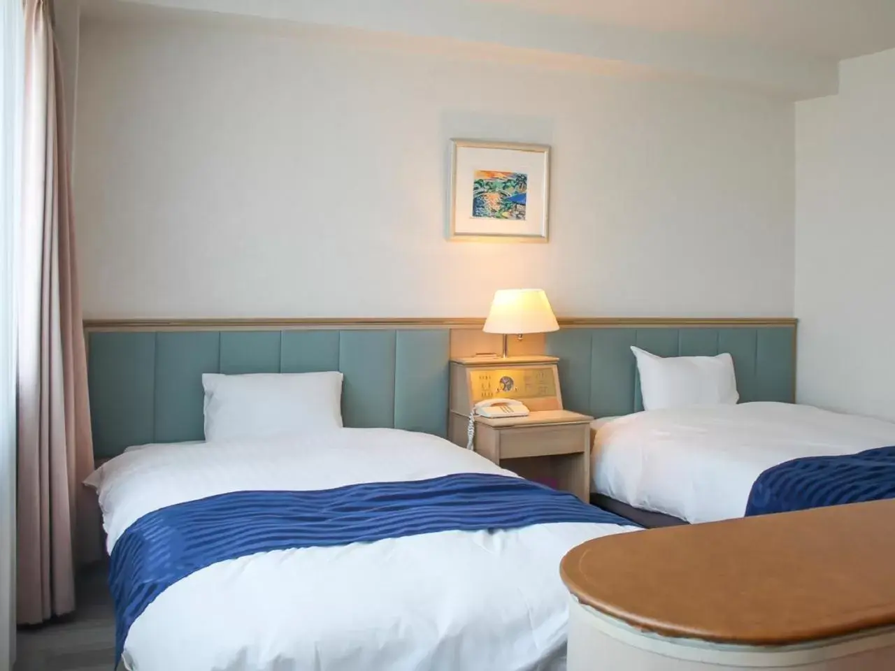 Deluxe Twin Room with Sea View - single occupancy in HOTEL LiVEMAX BUDGET Kagoshima Deluxe Twin Room with Sea View - single occupancy in HOTEL LiVEMAX BUDGET Kagoshima