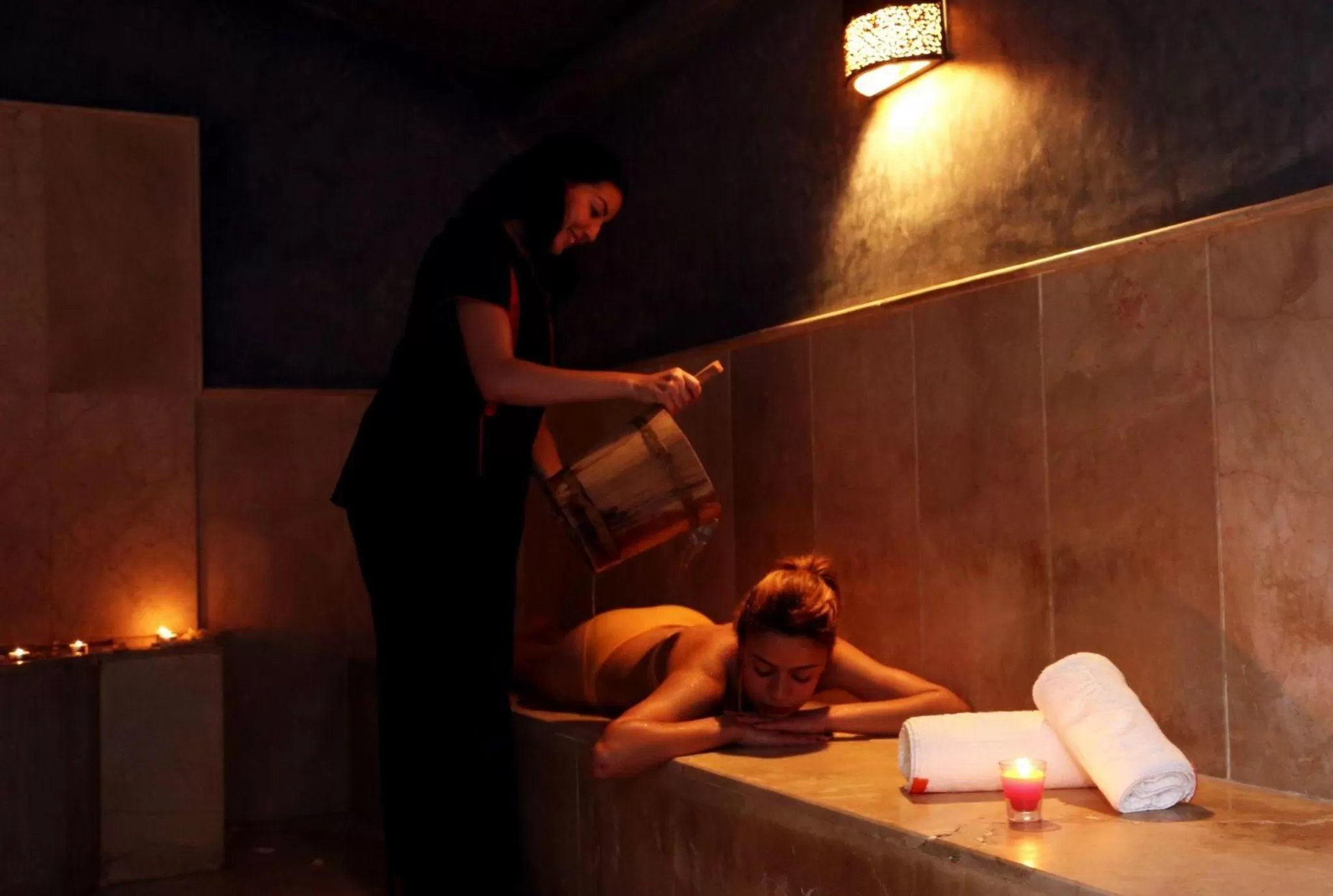 Steam room in Labranda Targa Aqua Parc