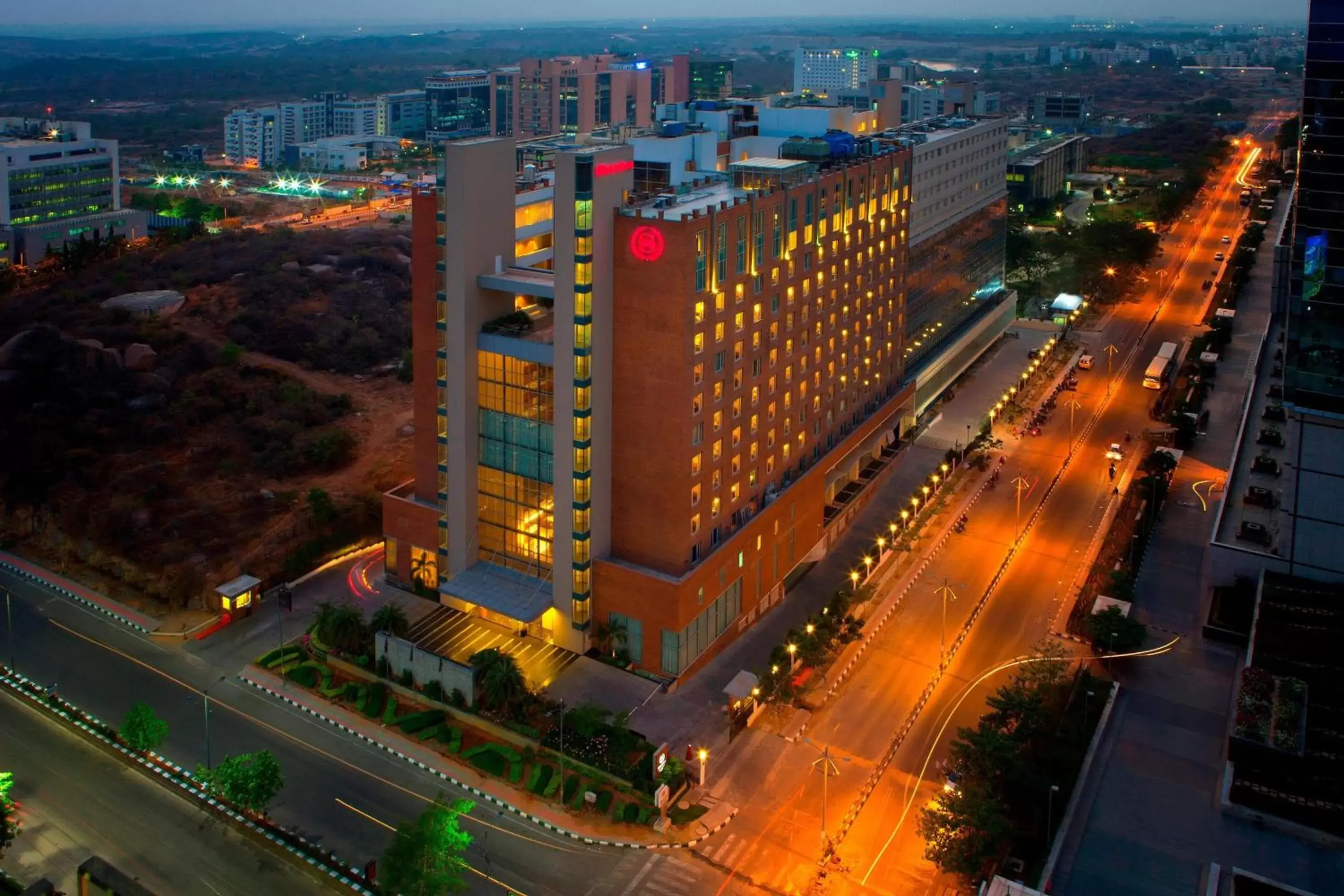 Property building, City View in Sheraton Hyderabad Hotel
