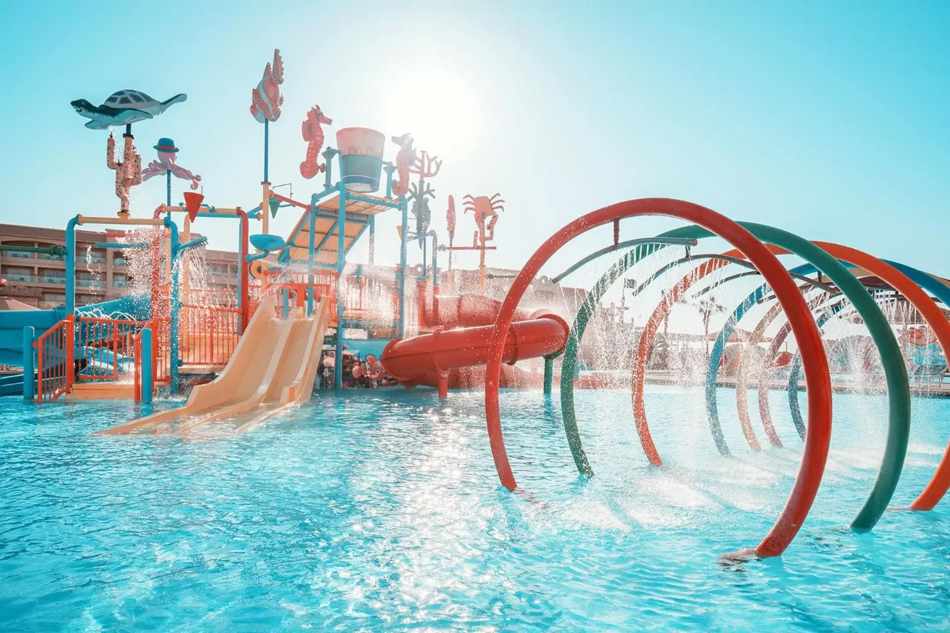 Aqua park, Water Park in Pickalbatros White Beach Resort - Hurghada