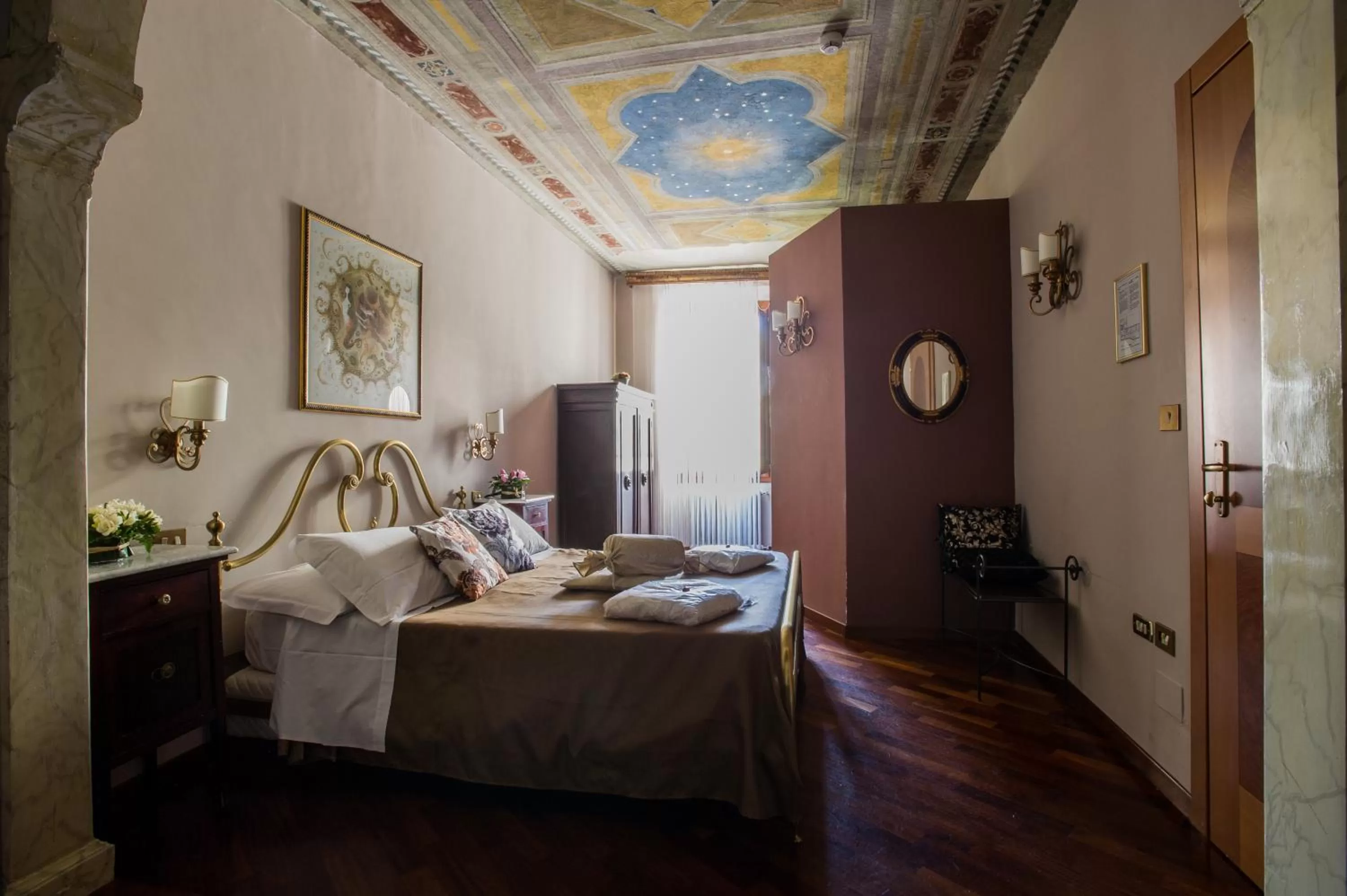 Bed in Hotel Residenza In Farnese