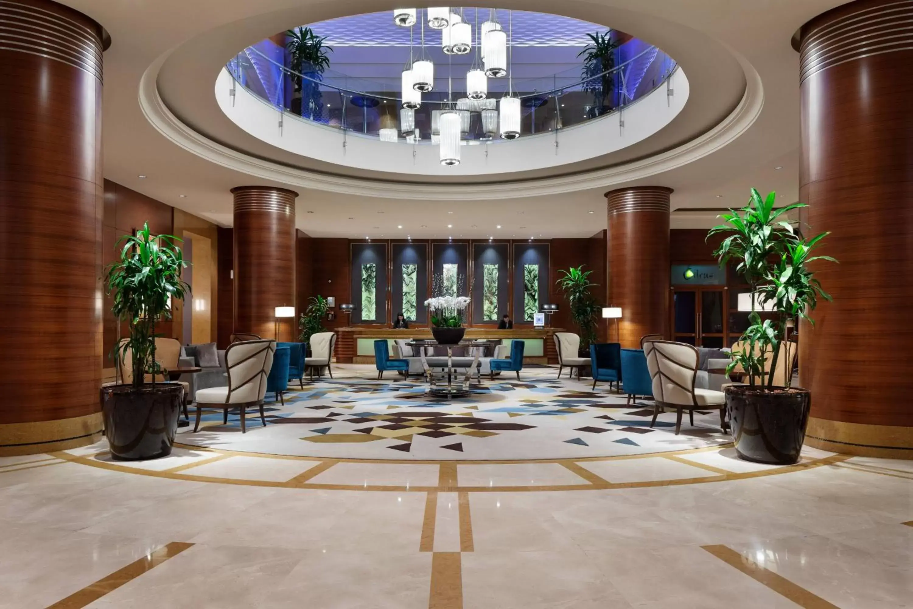 Lobby or reception in Istanbul Marriott Hotel Asia