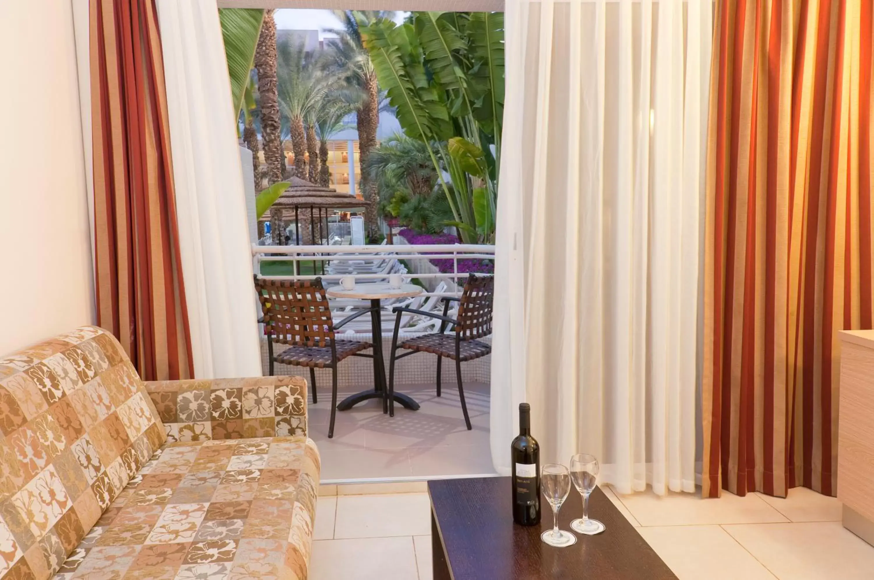 Patio, Seating Area in Leonardo Royal Resort Eilat