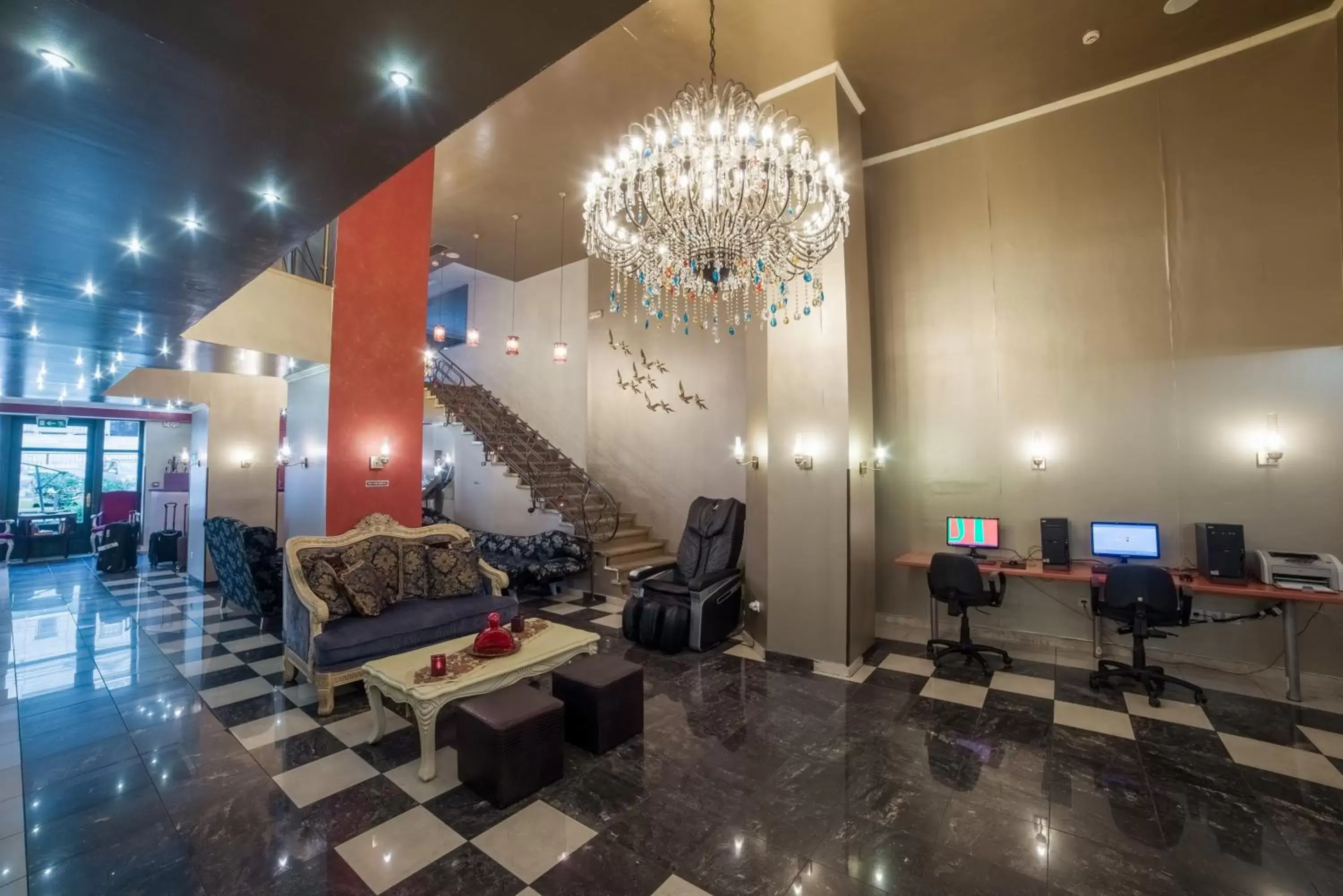 TV and multimedia, Lobby/Reception in Delphi Art Hotel