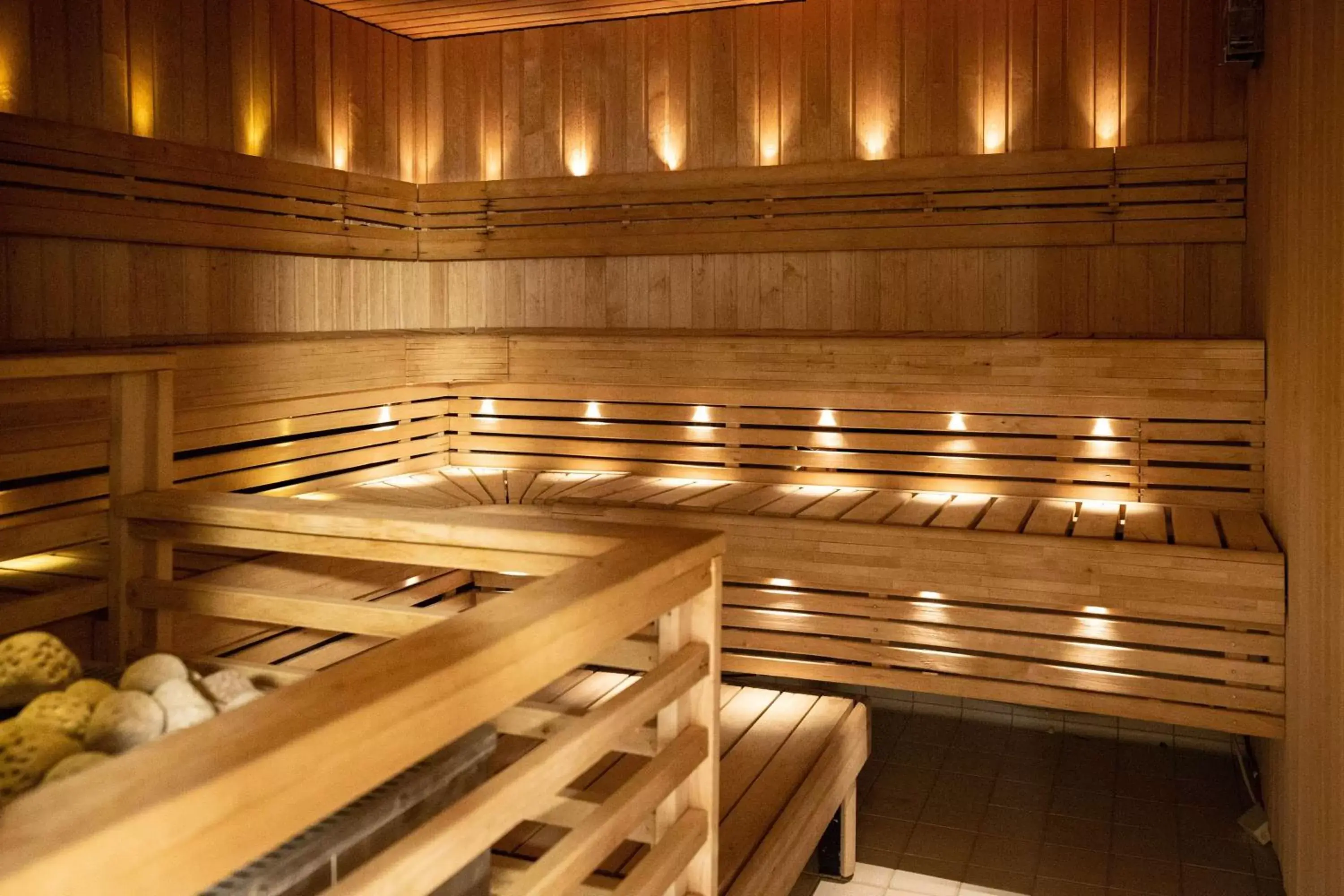 Sauna in Scandic Imatran Valtionhotelli