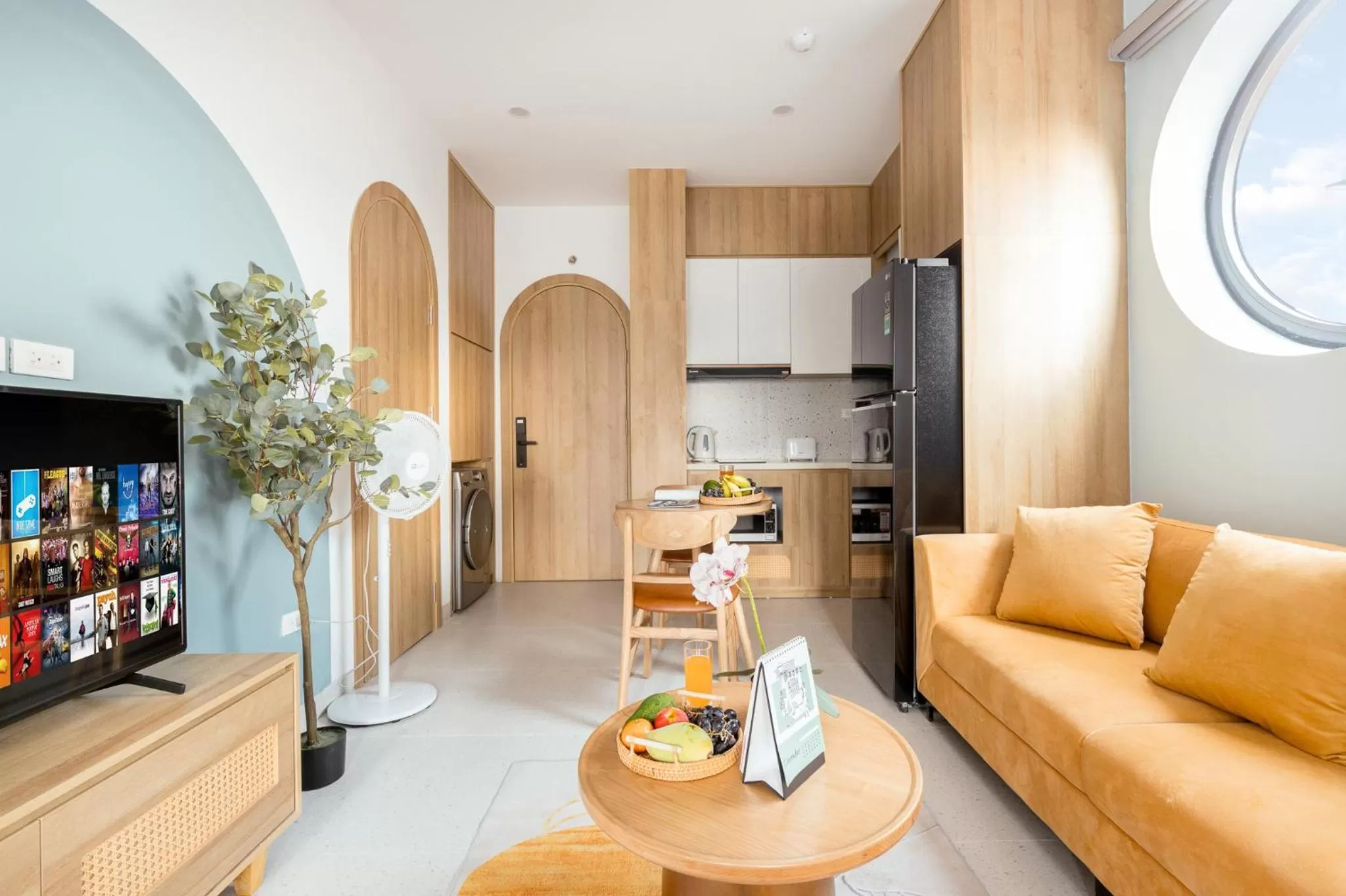 kitchen in Crescendo Boutique Studio