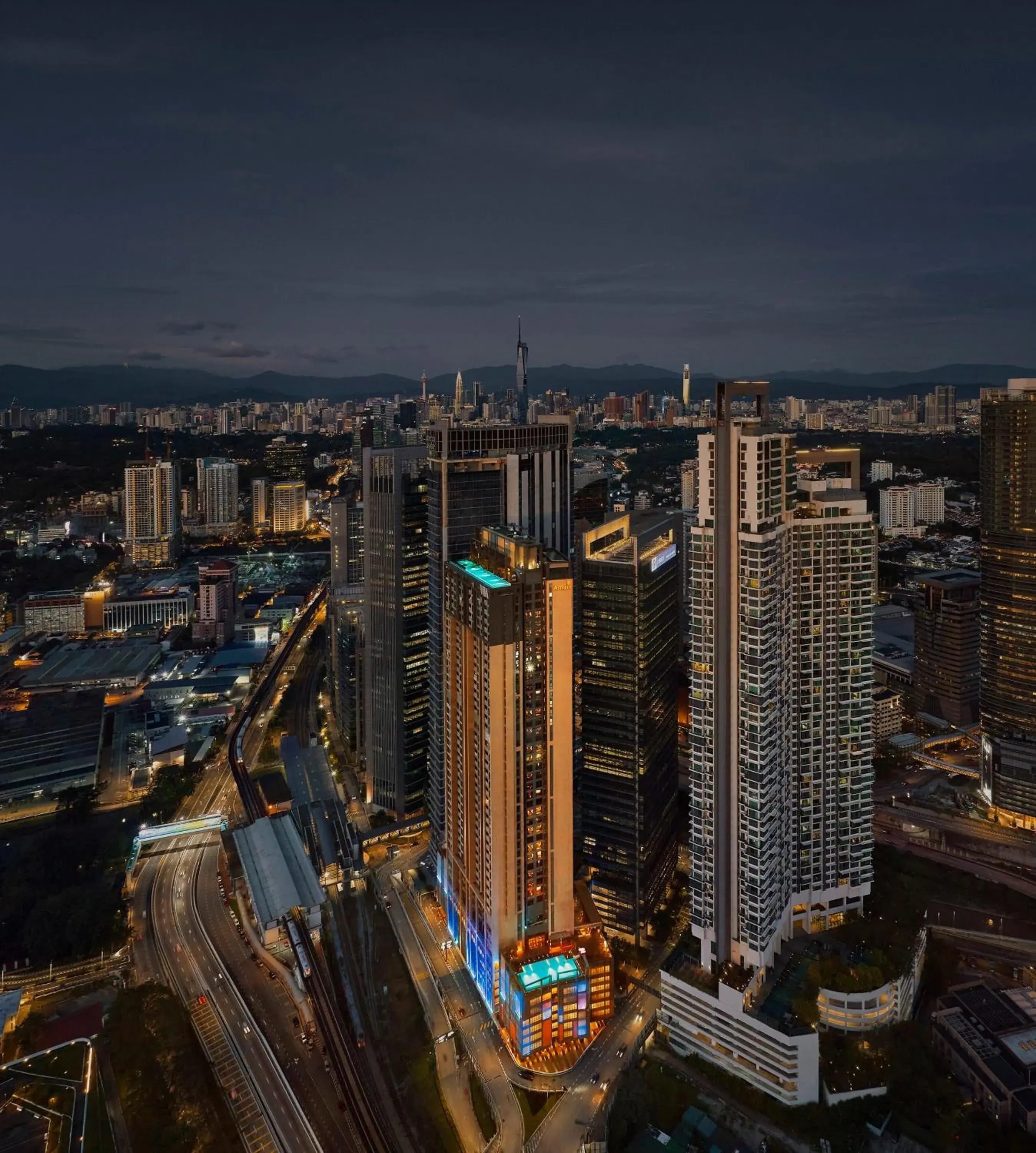 Property building, Bird's-eye View in Amari Kuala Lumpur