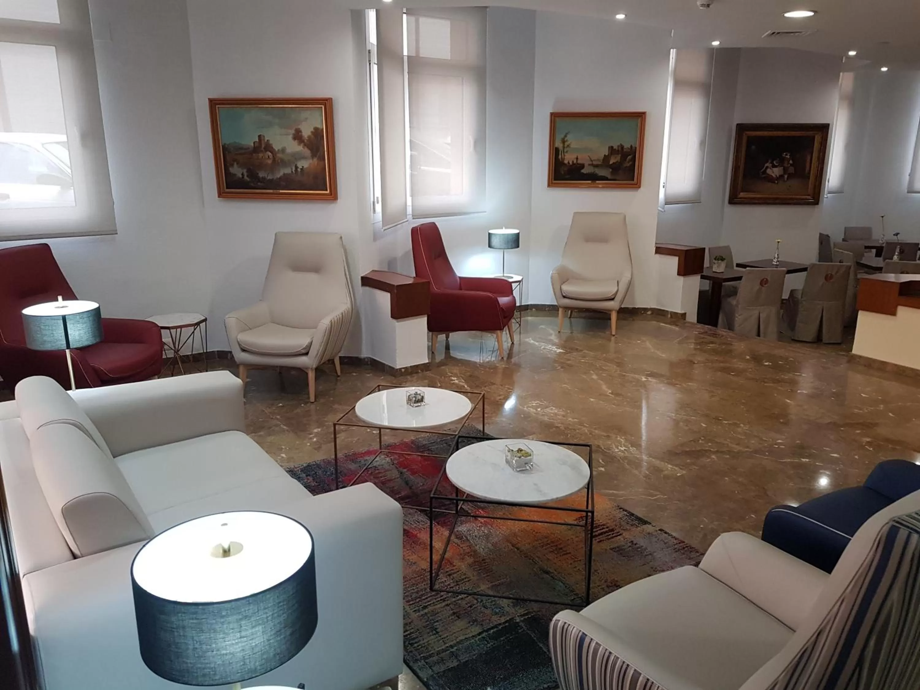 Communal lounge/ TV room in Hotel Pasarela