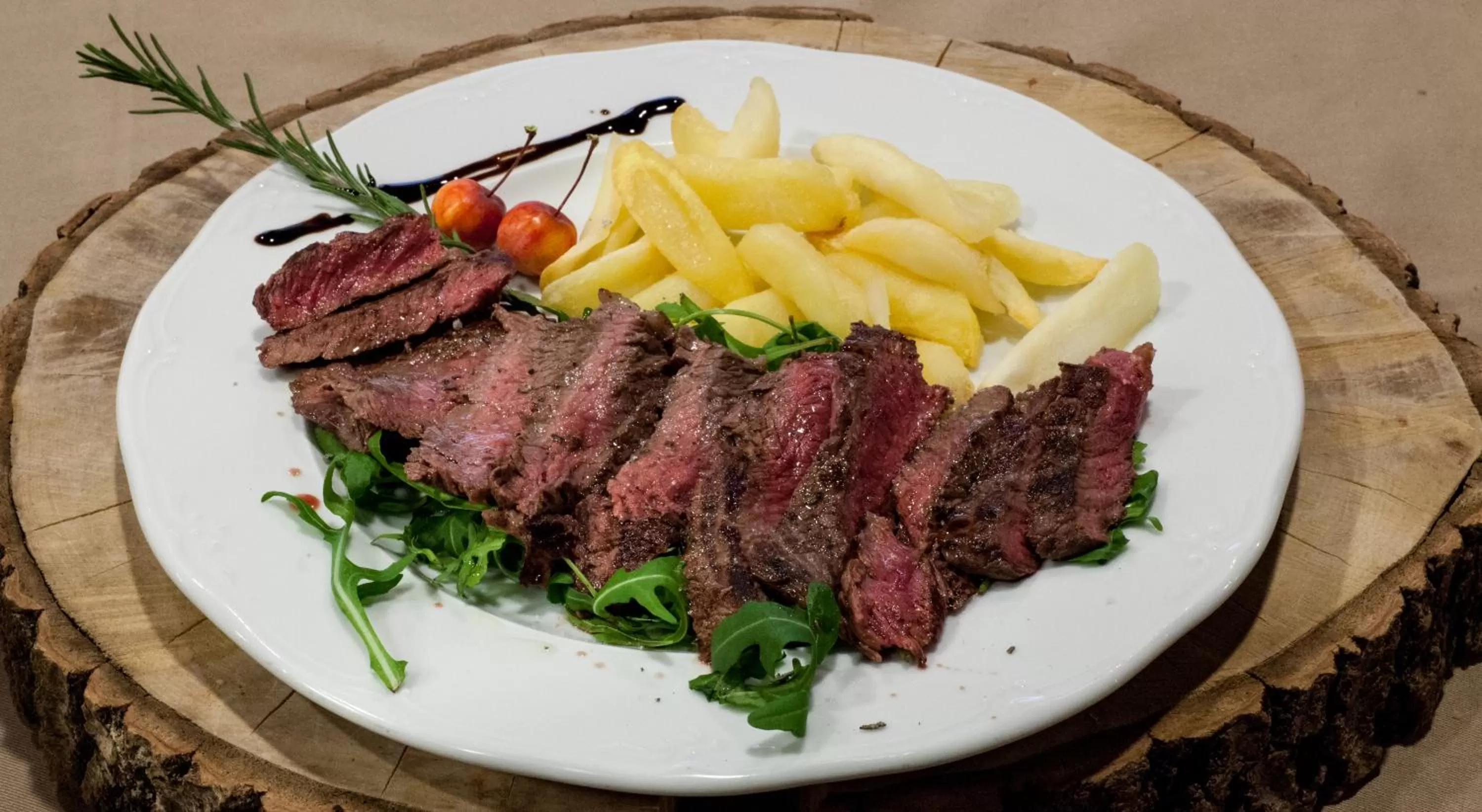 Food close-up in Hotel Nevada