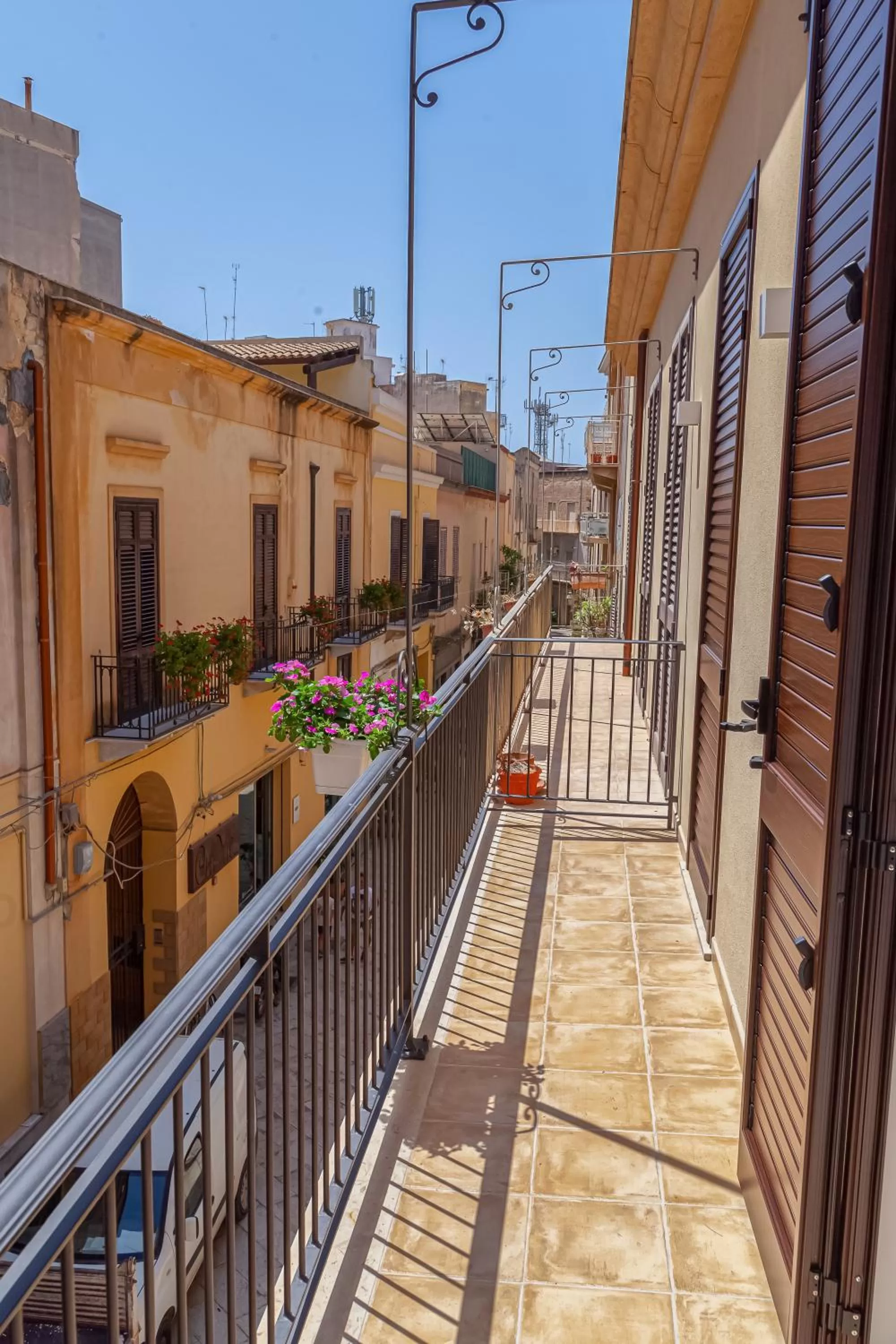 Balcony/Terrace in Isgrò Rooms