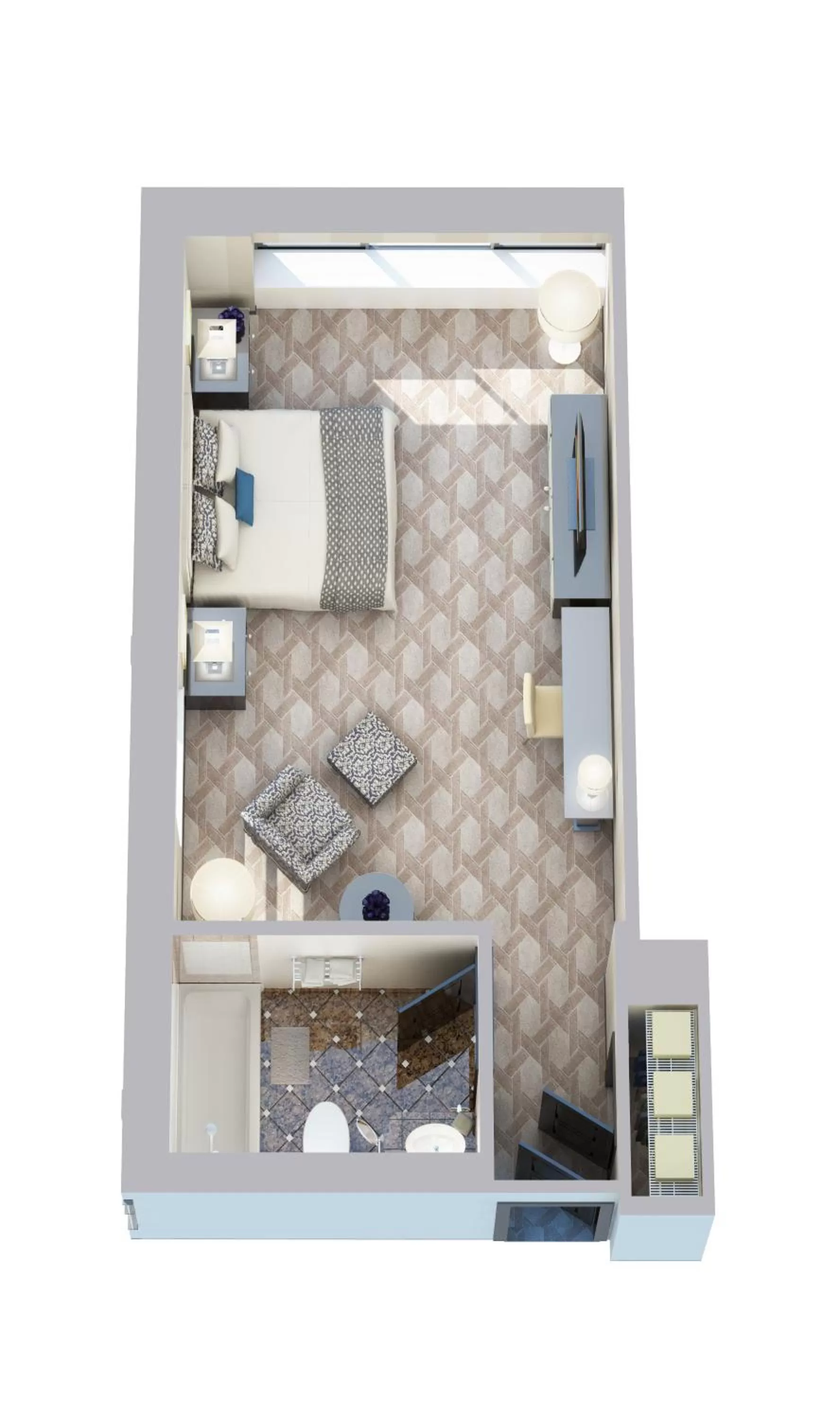 Floor plan in Lotte New York Palace