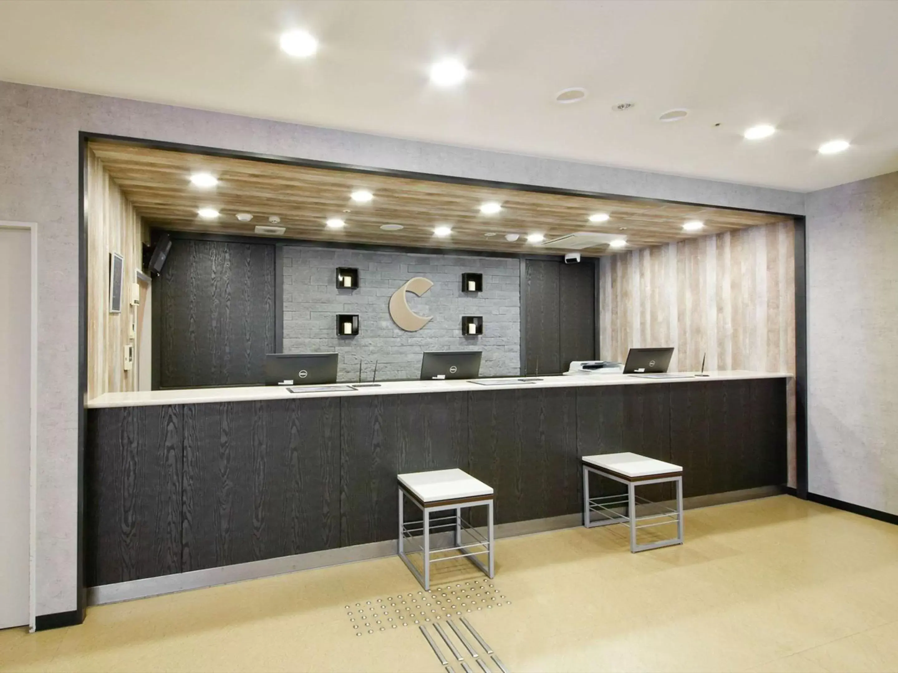 Lobby or reception in Comfort Hotel Kokura