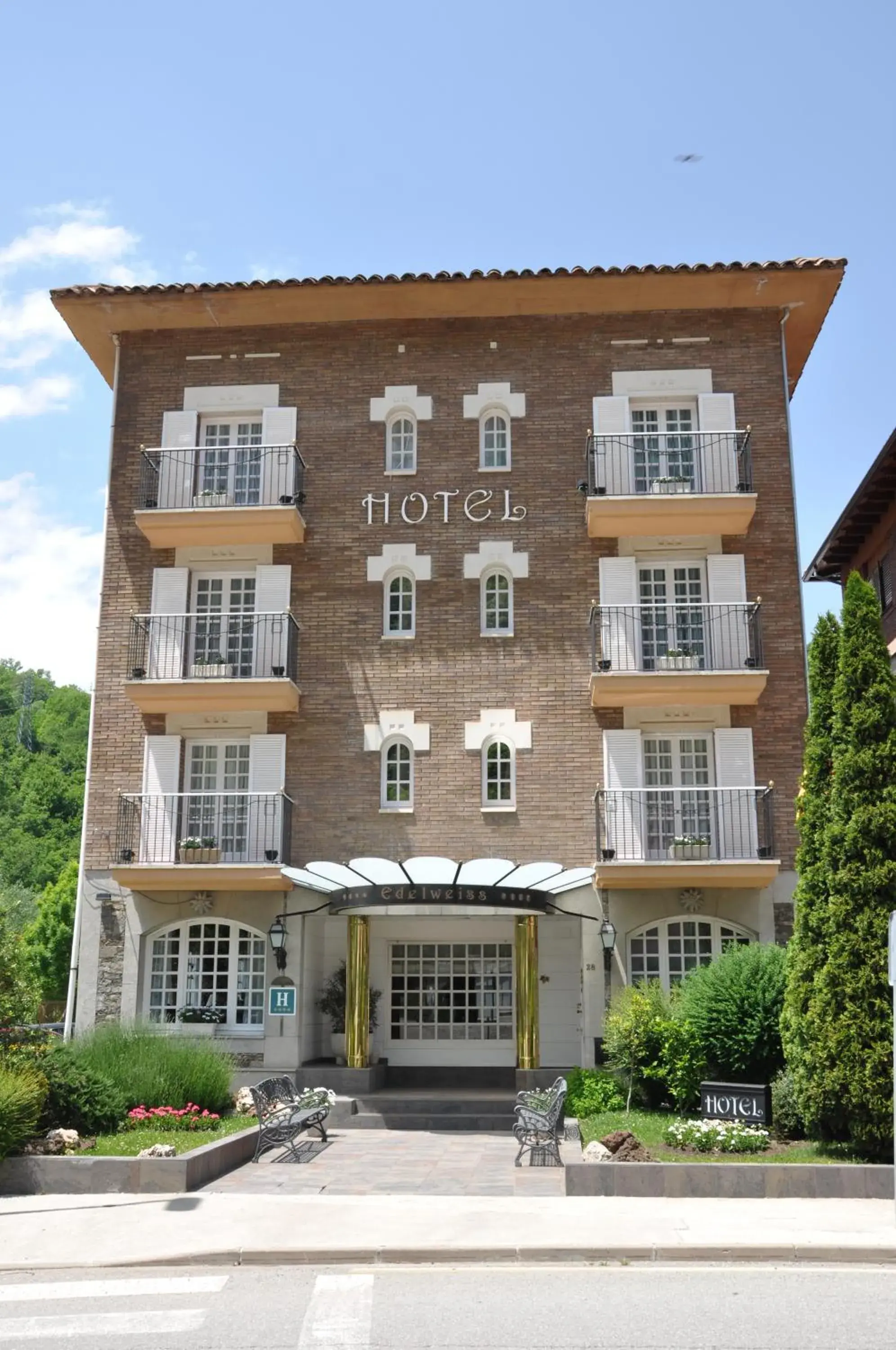 Property Building in Hotel Edelweiss