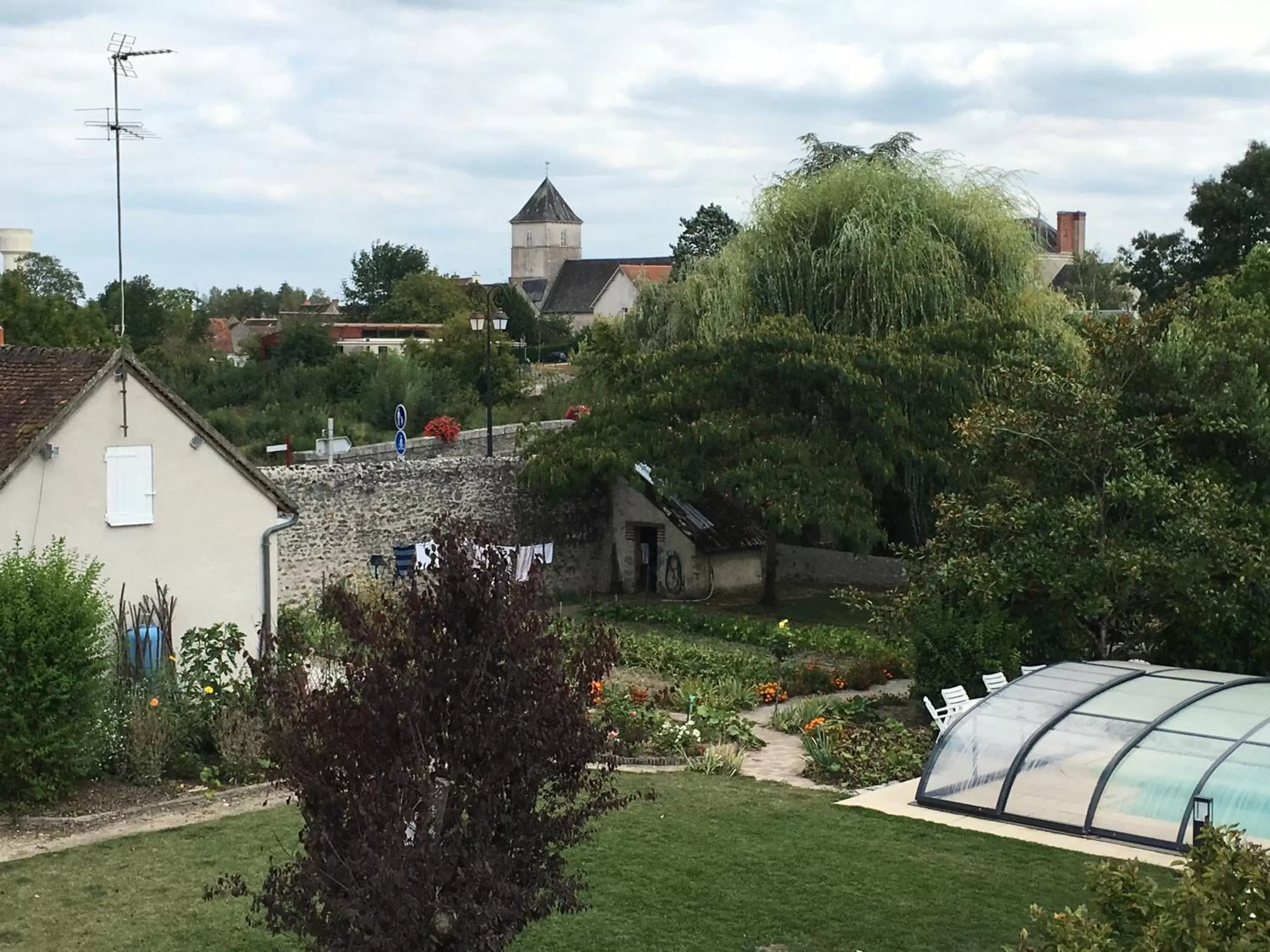 Garden, Property Building in Manoir le Bout du Pont