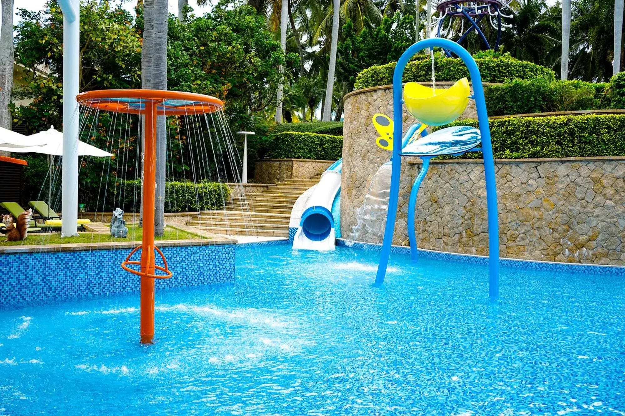 Children play ground, Water Park in Sanya Marriott Yalong Bay Resort & Spa