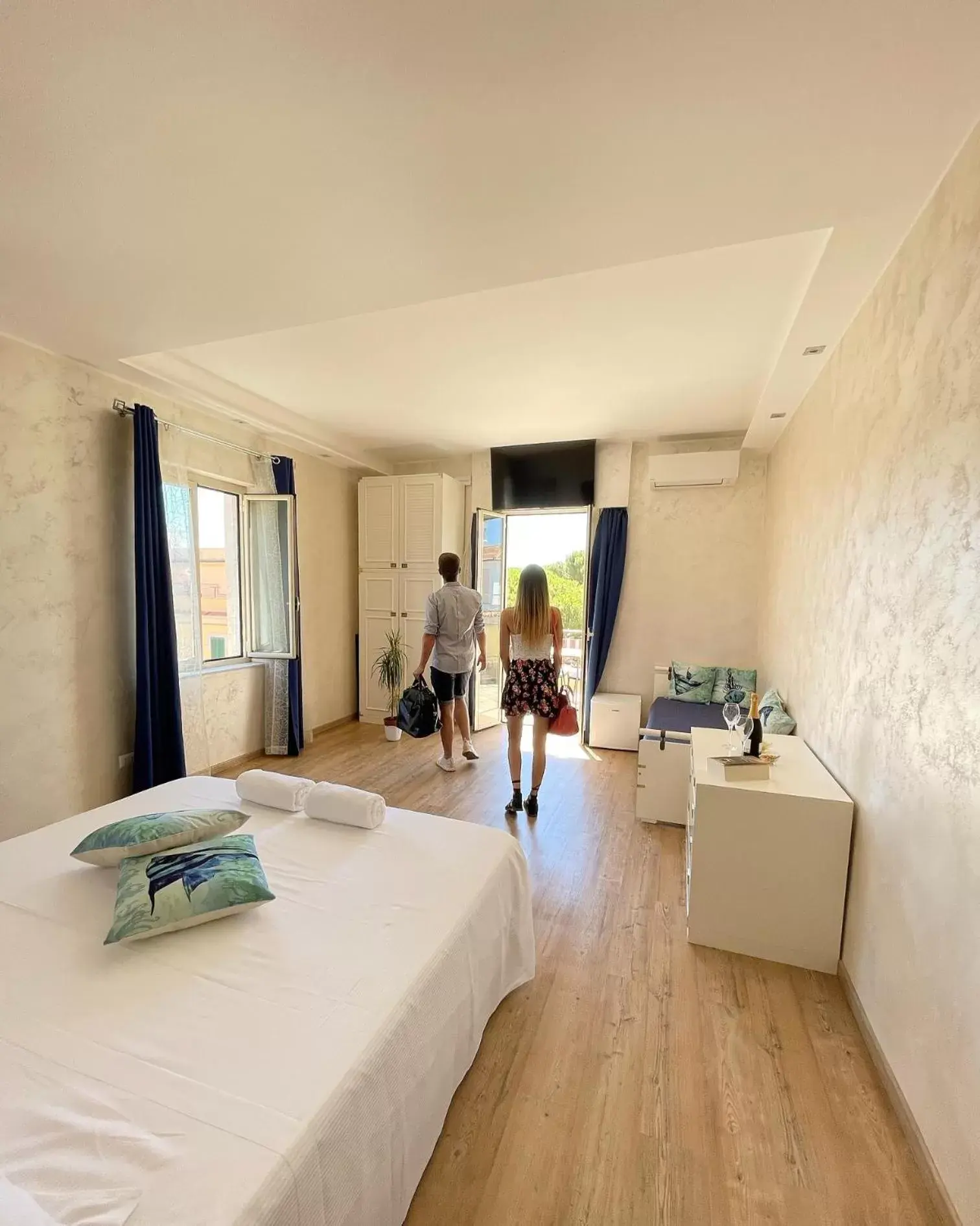 Bedroom in Borghetto Hotel