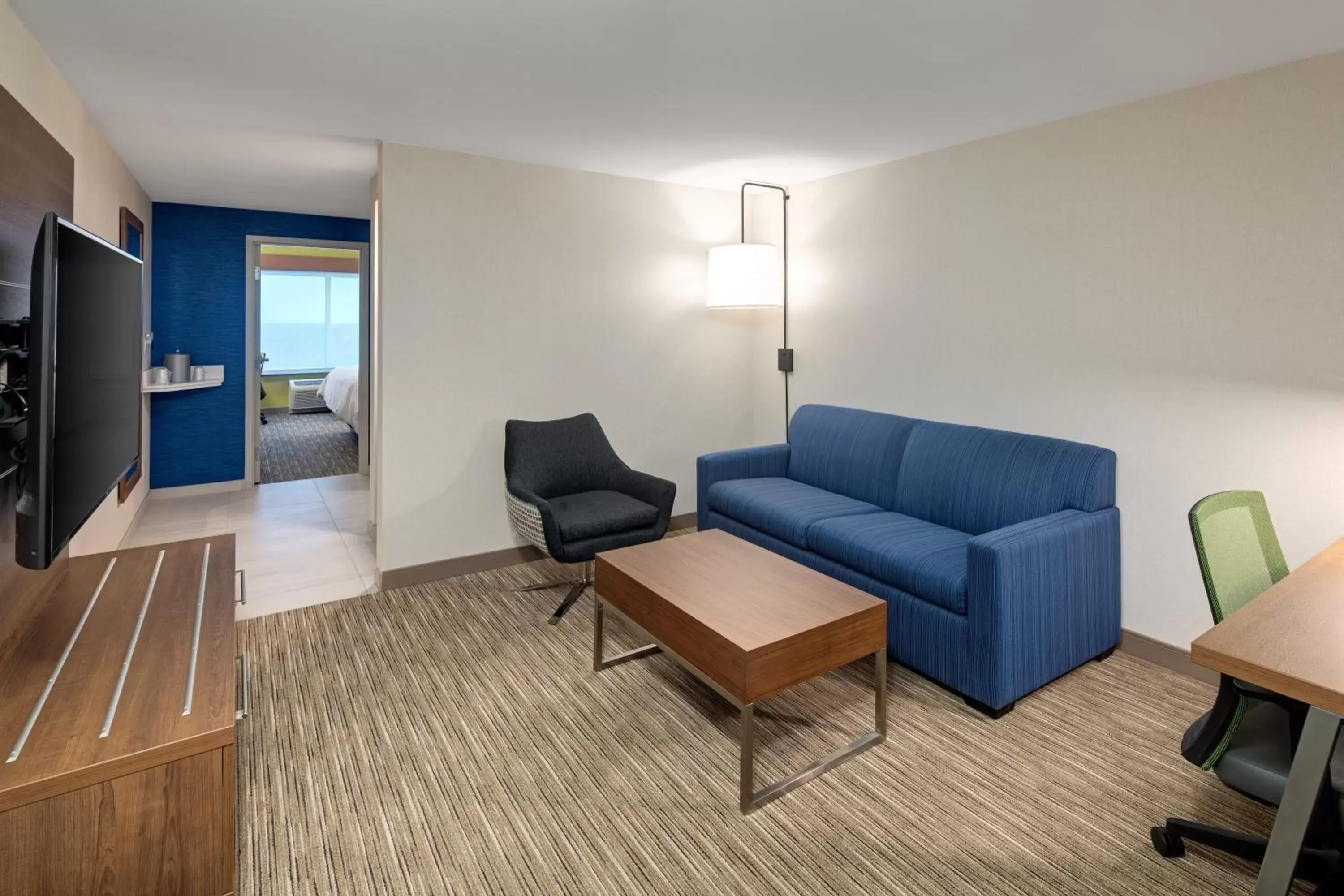 Photo of the whole room, Seating Area in Holiday Inn Express & Suites Halifax Airport, an IHG Hotel