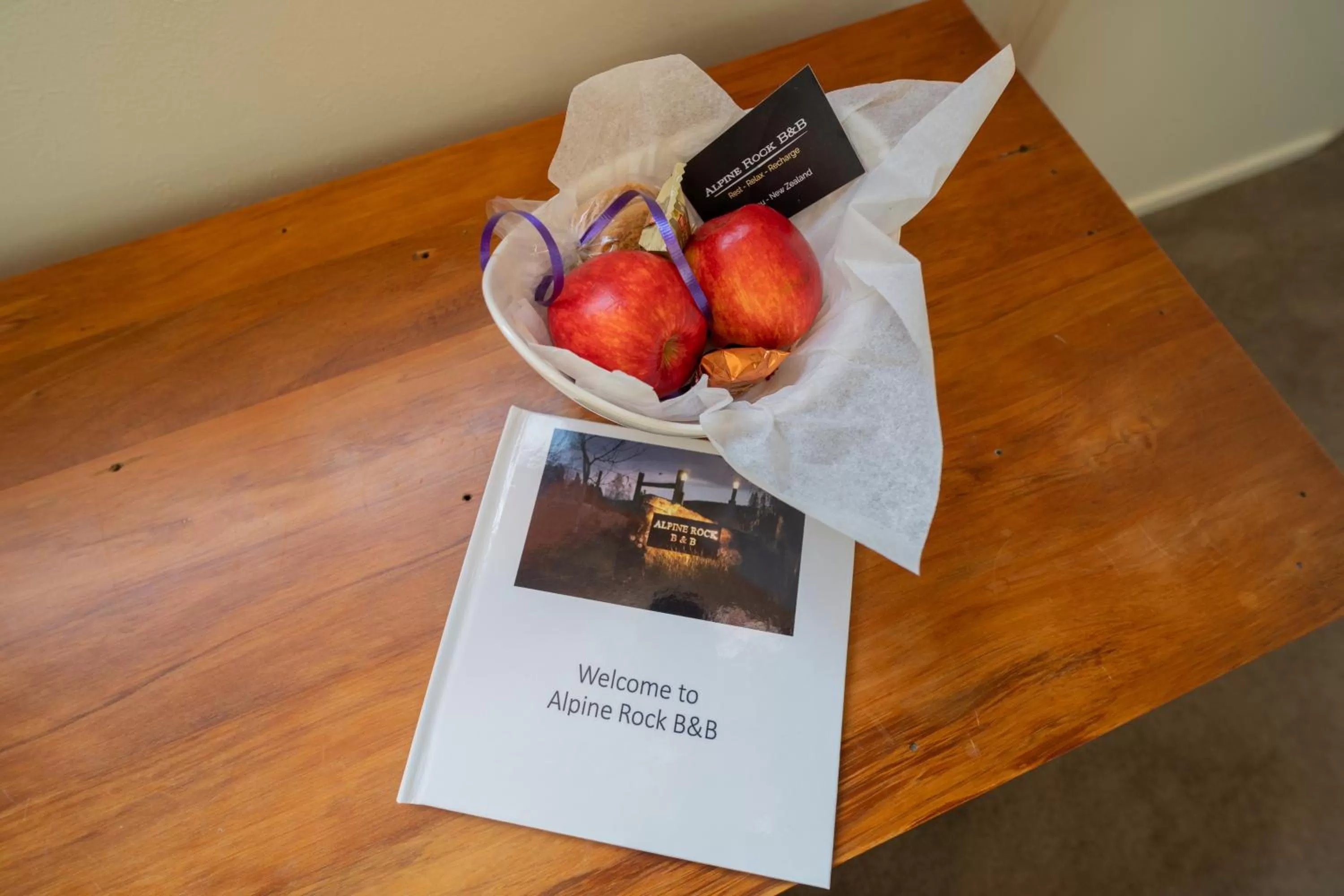 Bedroom in Alpine Rock B&B
