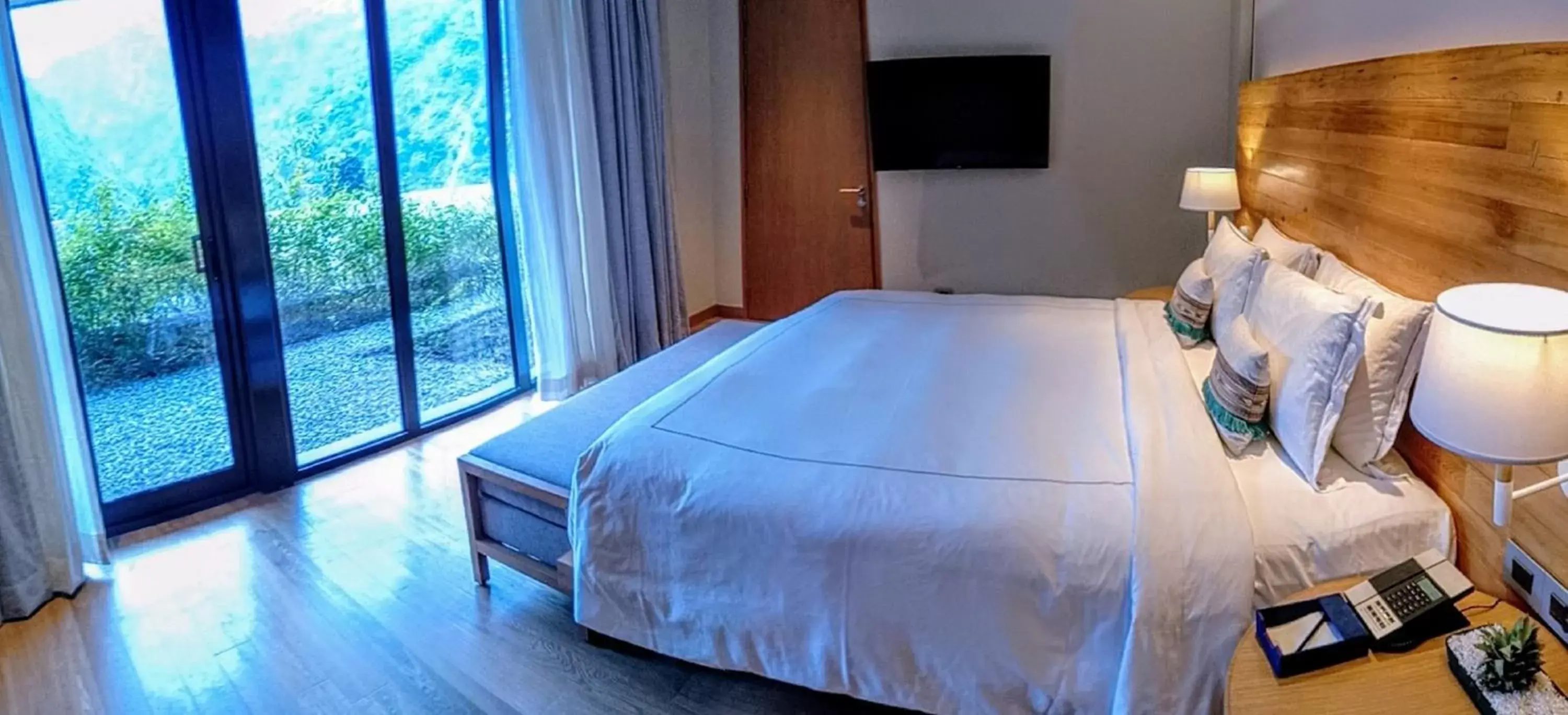 Bedroom in Taj Rishikesh Resort & Spa Uttarakhand