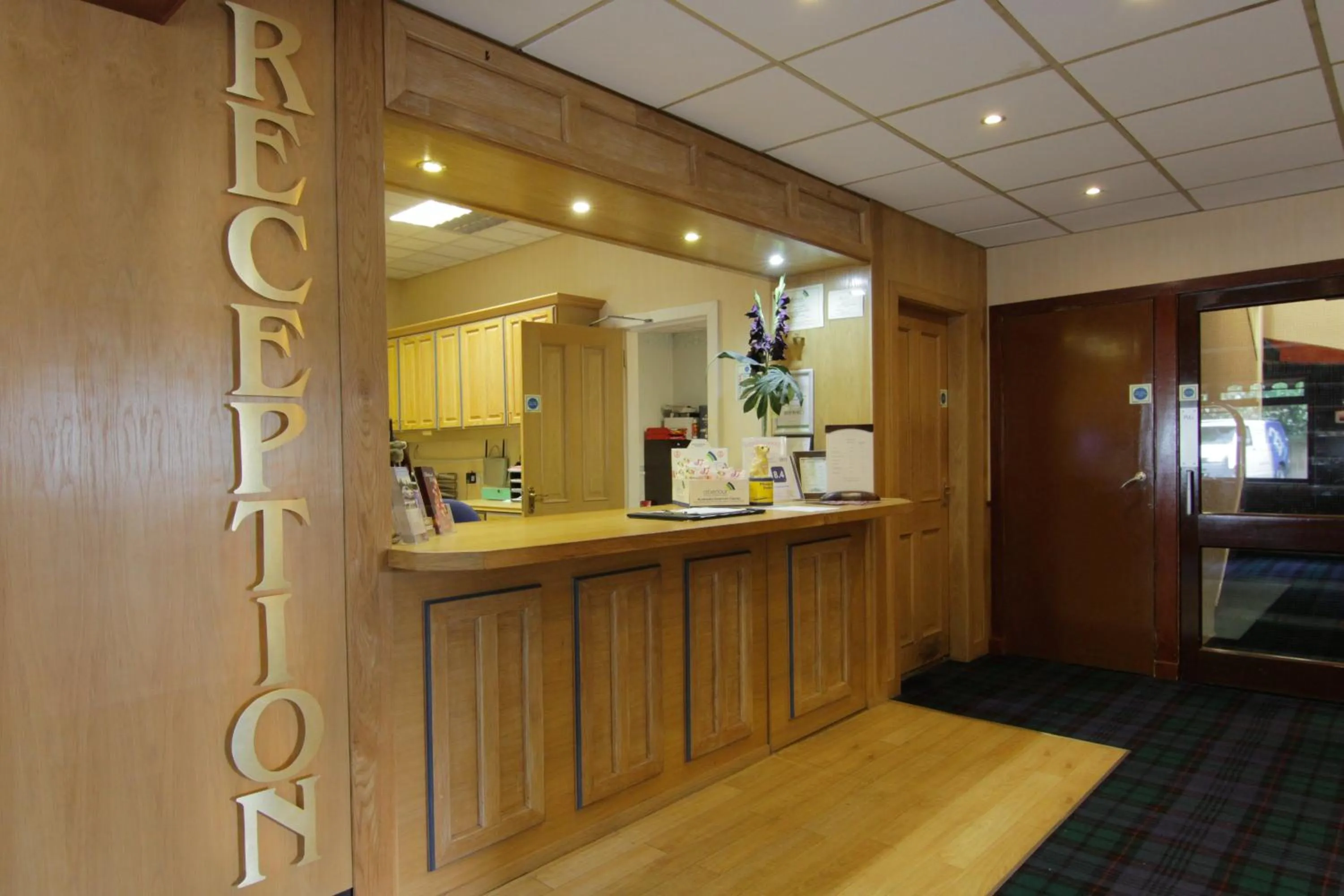 Lobby or reception in Craigmonie Hotel Inverness by Compass Hospitality