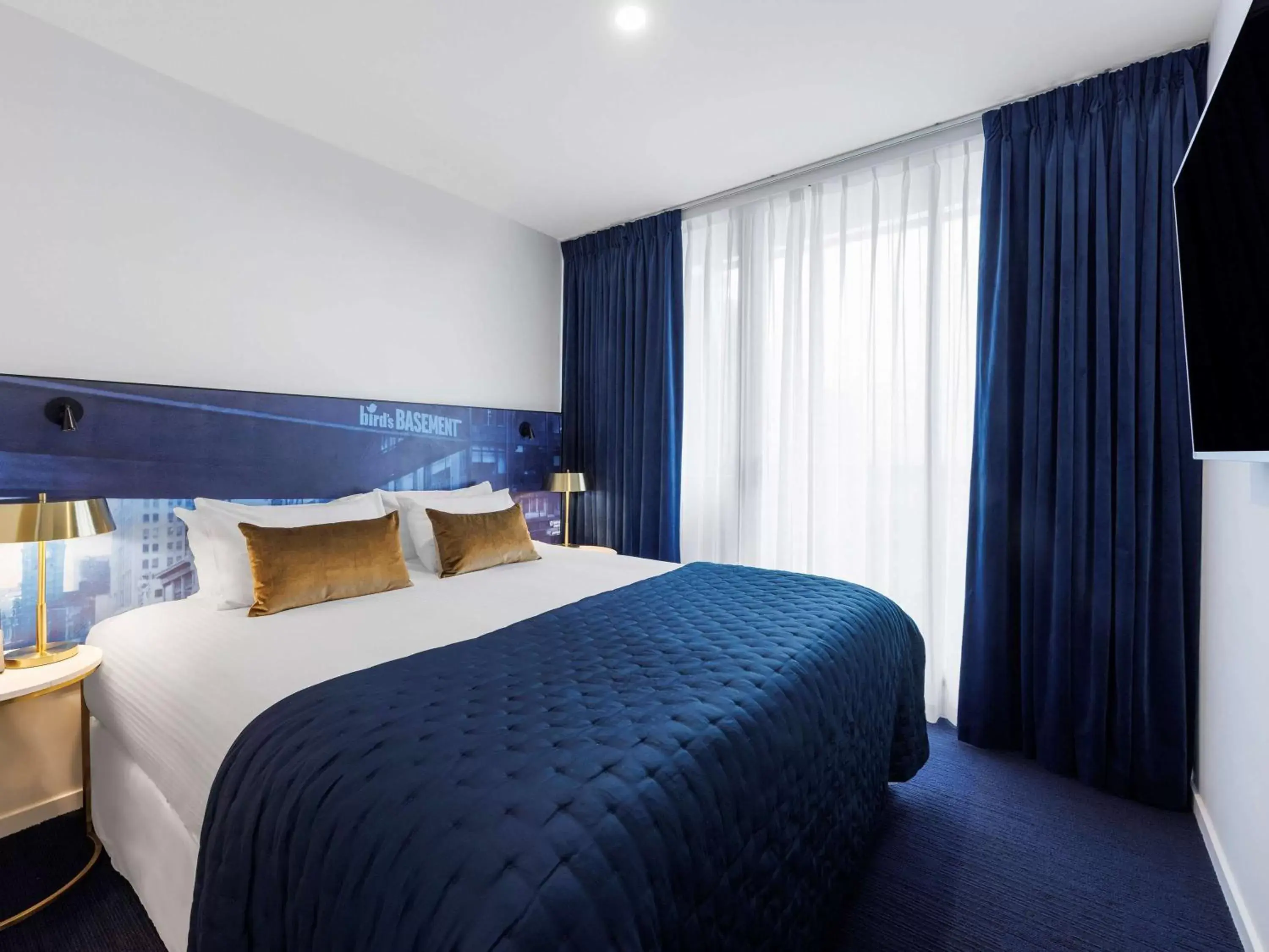 Bedroom, Bed in The Jazz Corner Hotel Melbourne
