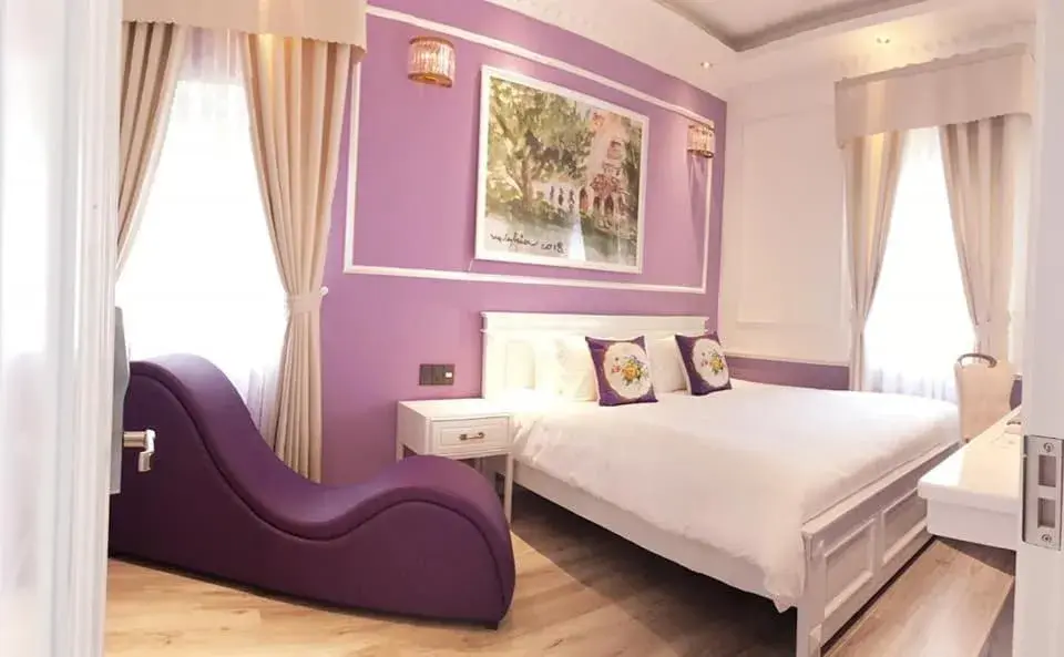 Bed in Dalat Boutique Hotel