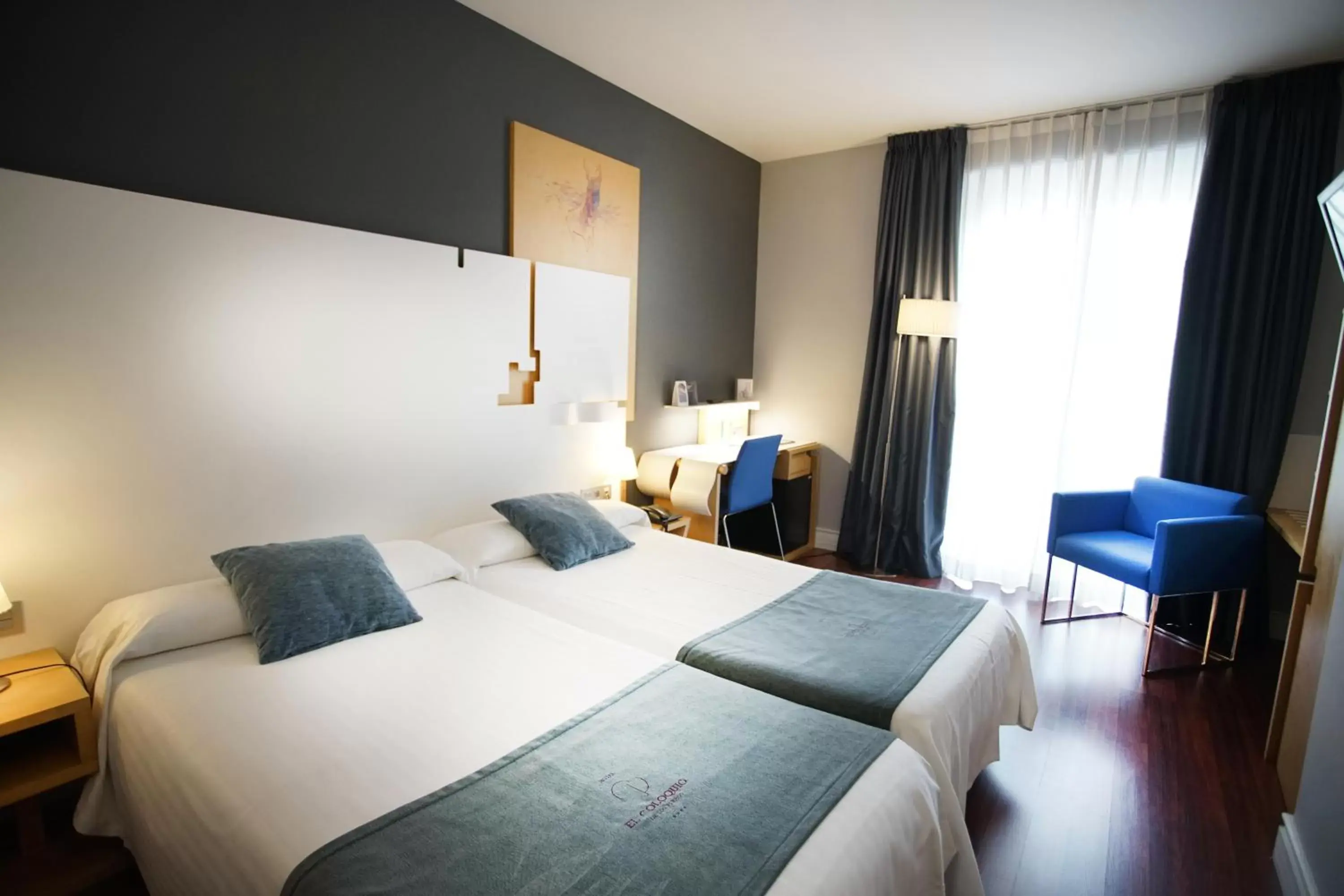 Twin Room in Hotel El Coloquio Twin Room in Hotel El Coloquio