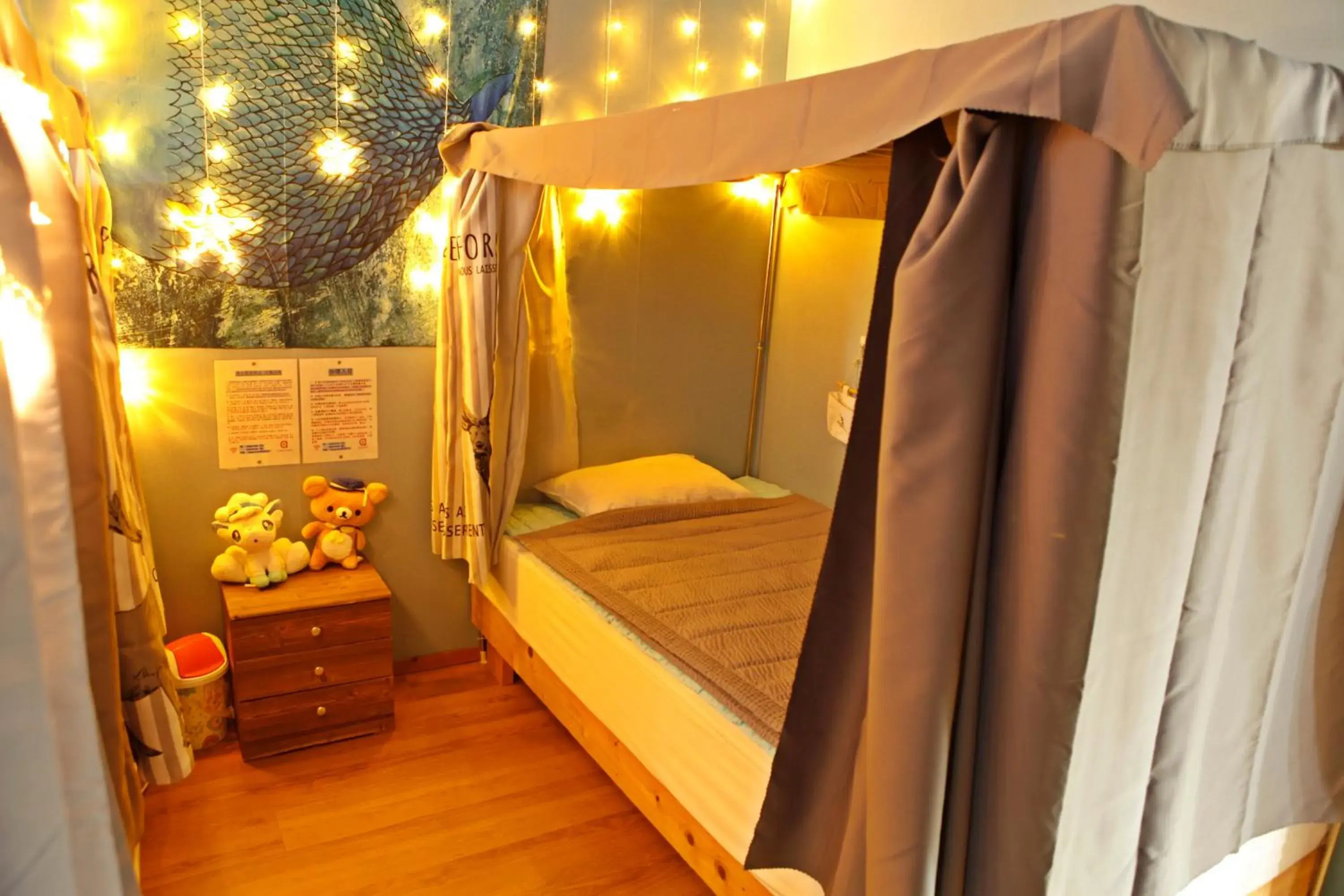 Bed in Baozen Guesthouse Bed in Baozen Guesthouse