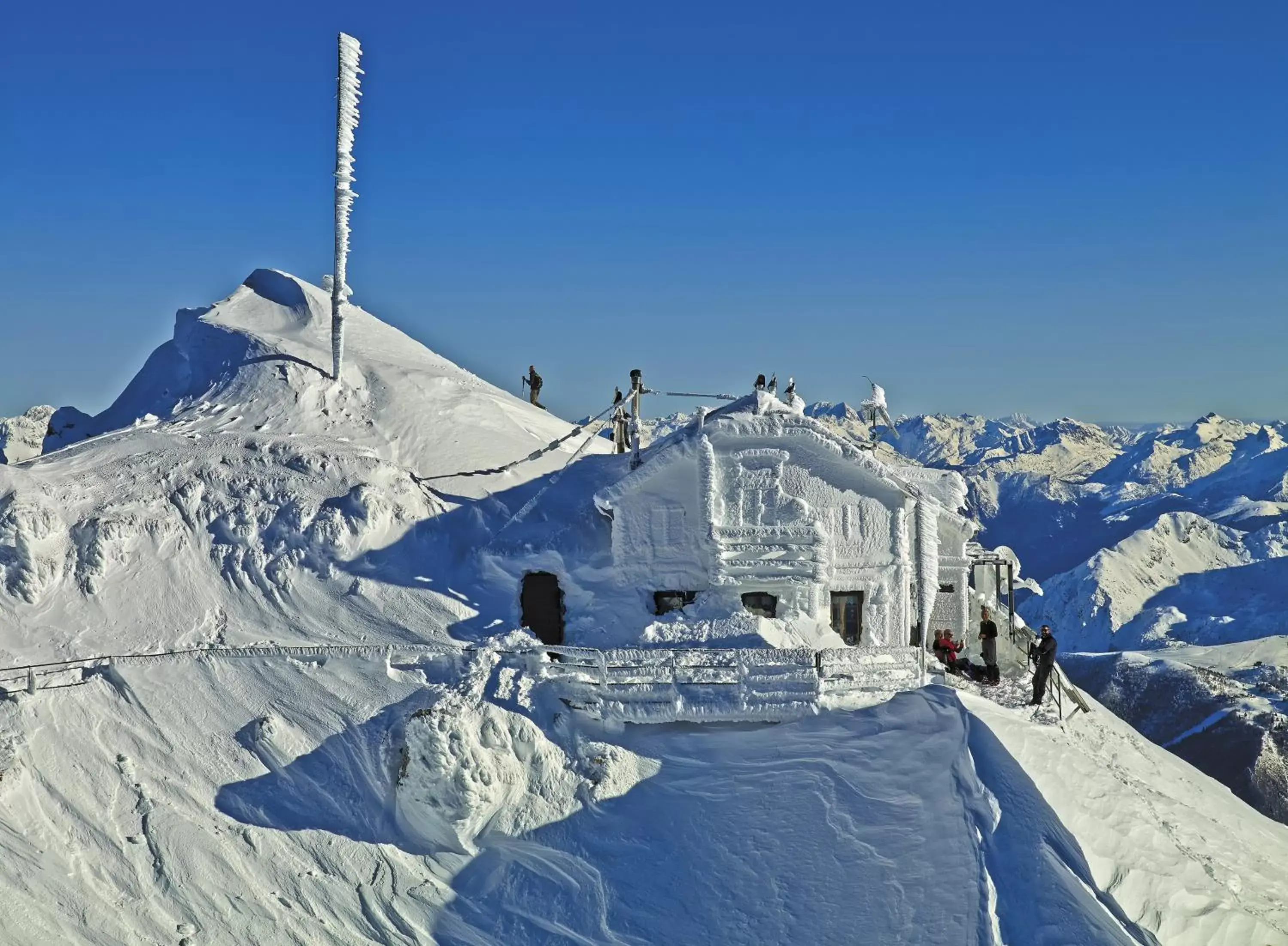 Hiking, Winter in Hotel Alberi