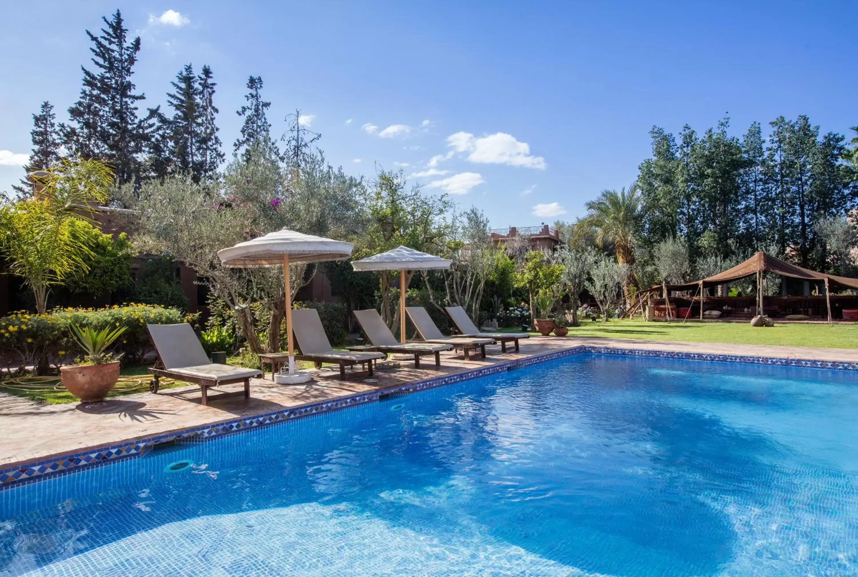 Swimming Pool in Jnane Leila Swimming Pool in Jnane Leila