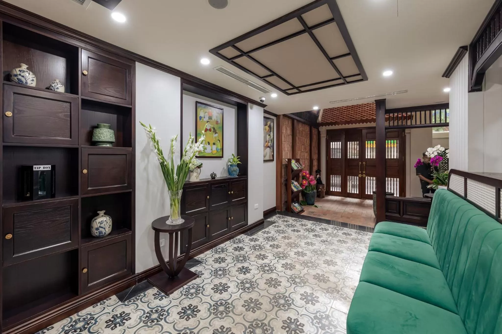 Lobby or reception in The Lotus Aman Hotel