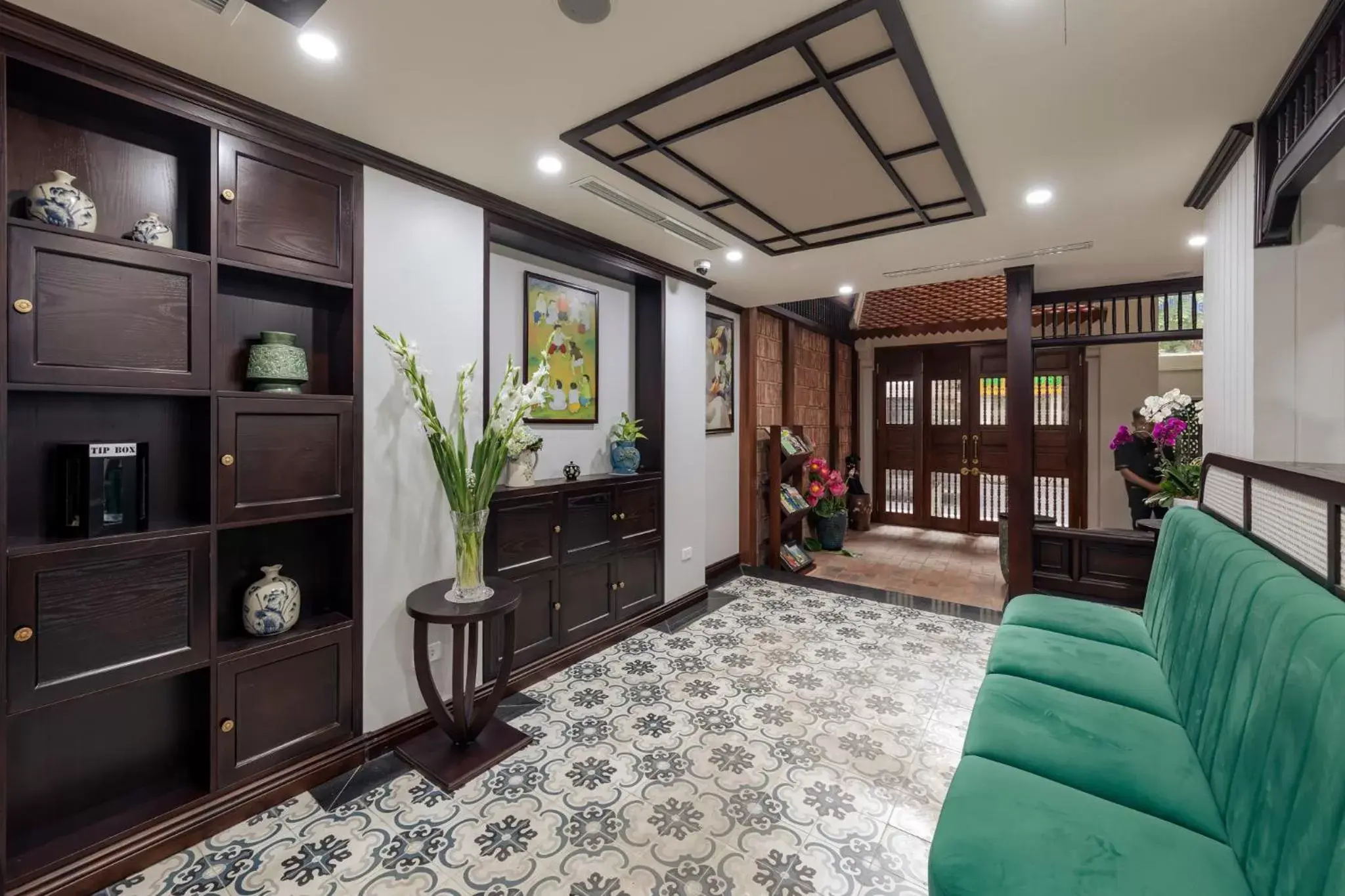 Lobby or reception in The Lotus Aman Hotel Lobby or reception in The Lotus Aman Hotel