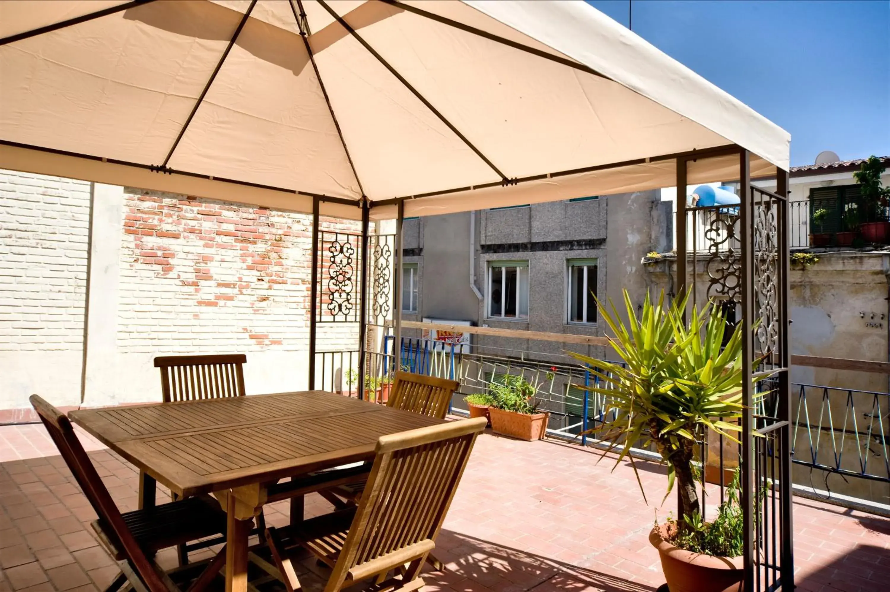 Balcony/Terrace in Silvia e Paolo