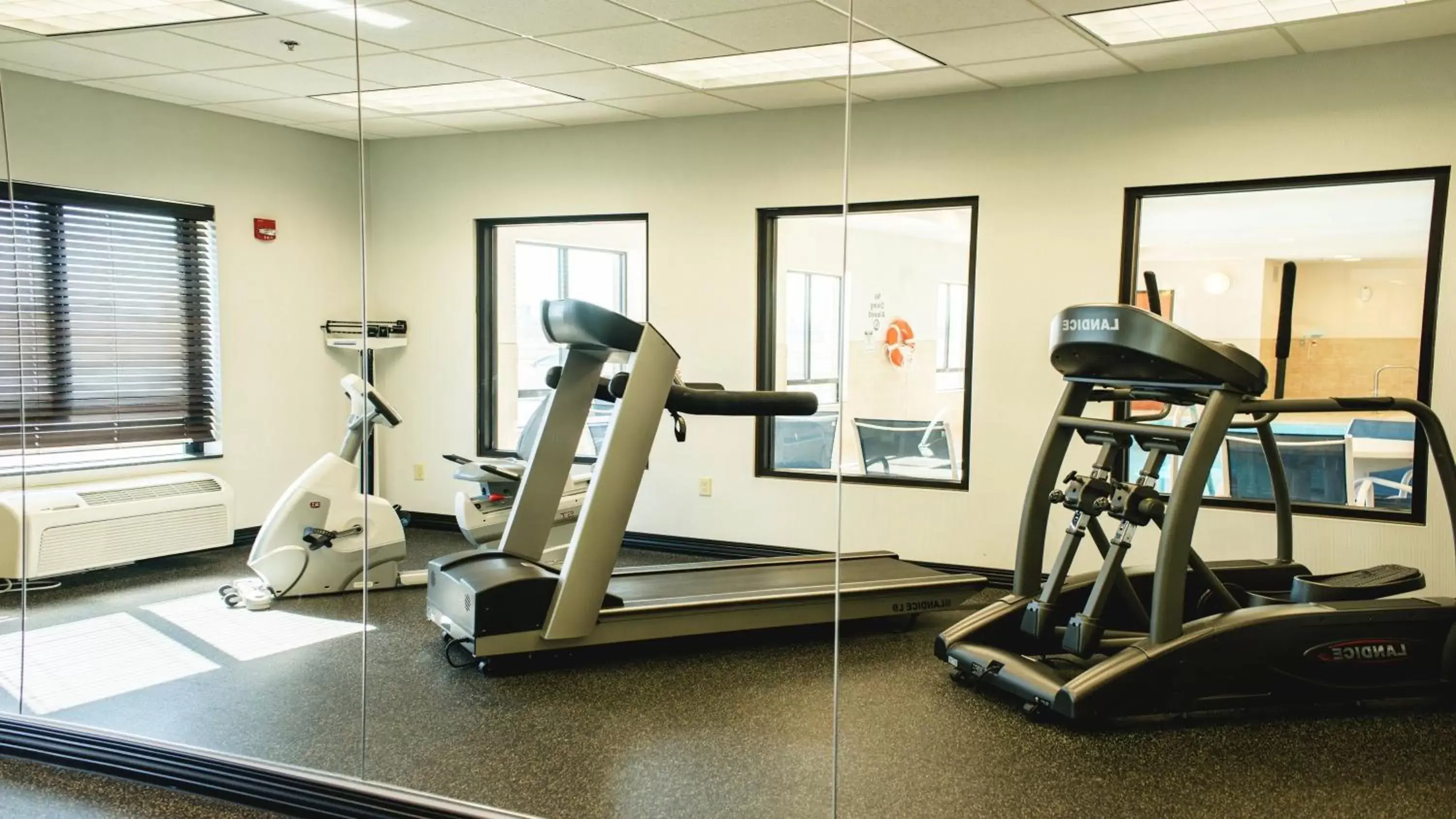 Fitness centre/facilities, Fitness Center/Facilities in Holiday Inn Express & Suites Morton Peoria Area, an IHG Hotel