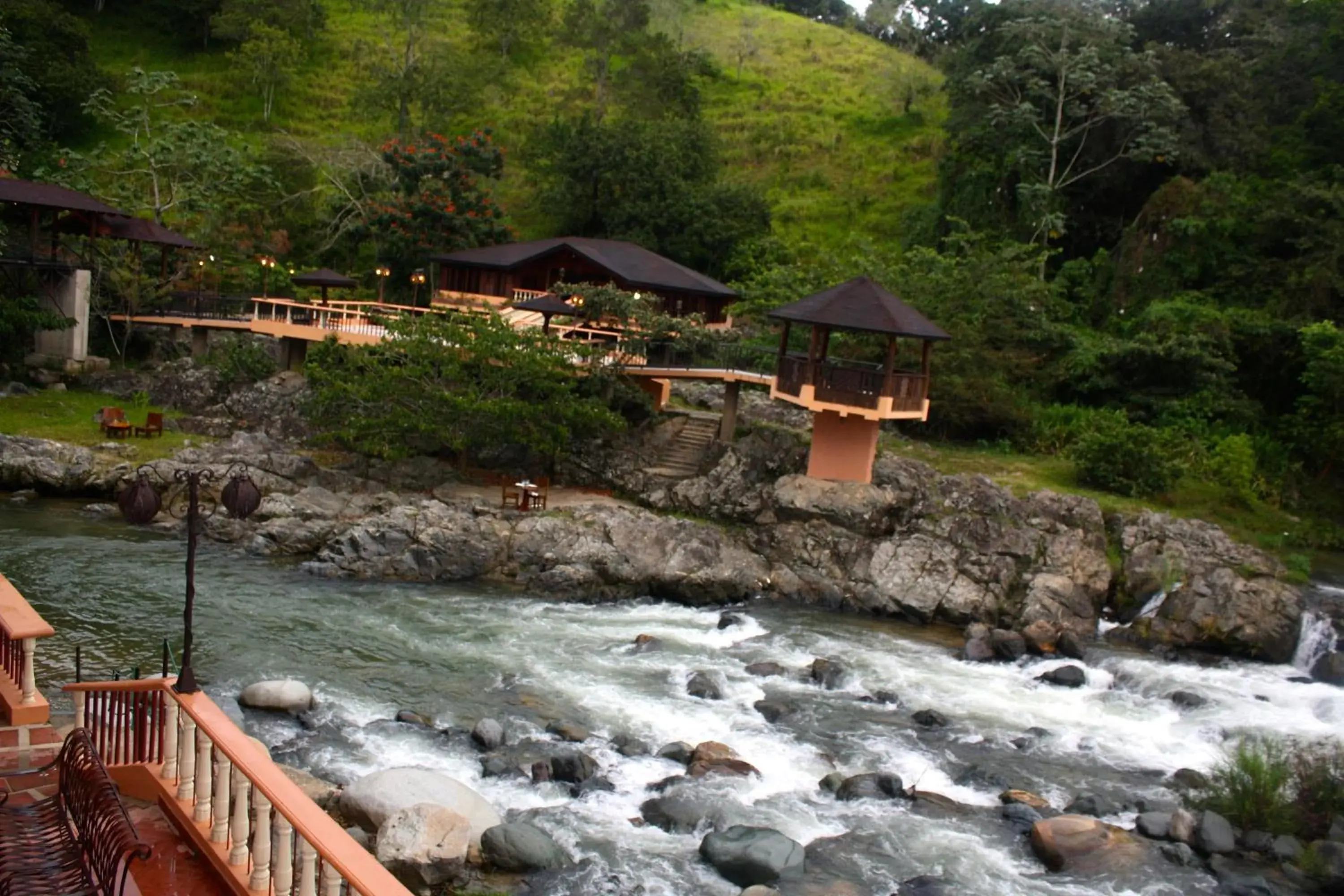 River view, Winter in Hotel Gran Jimenoa