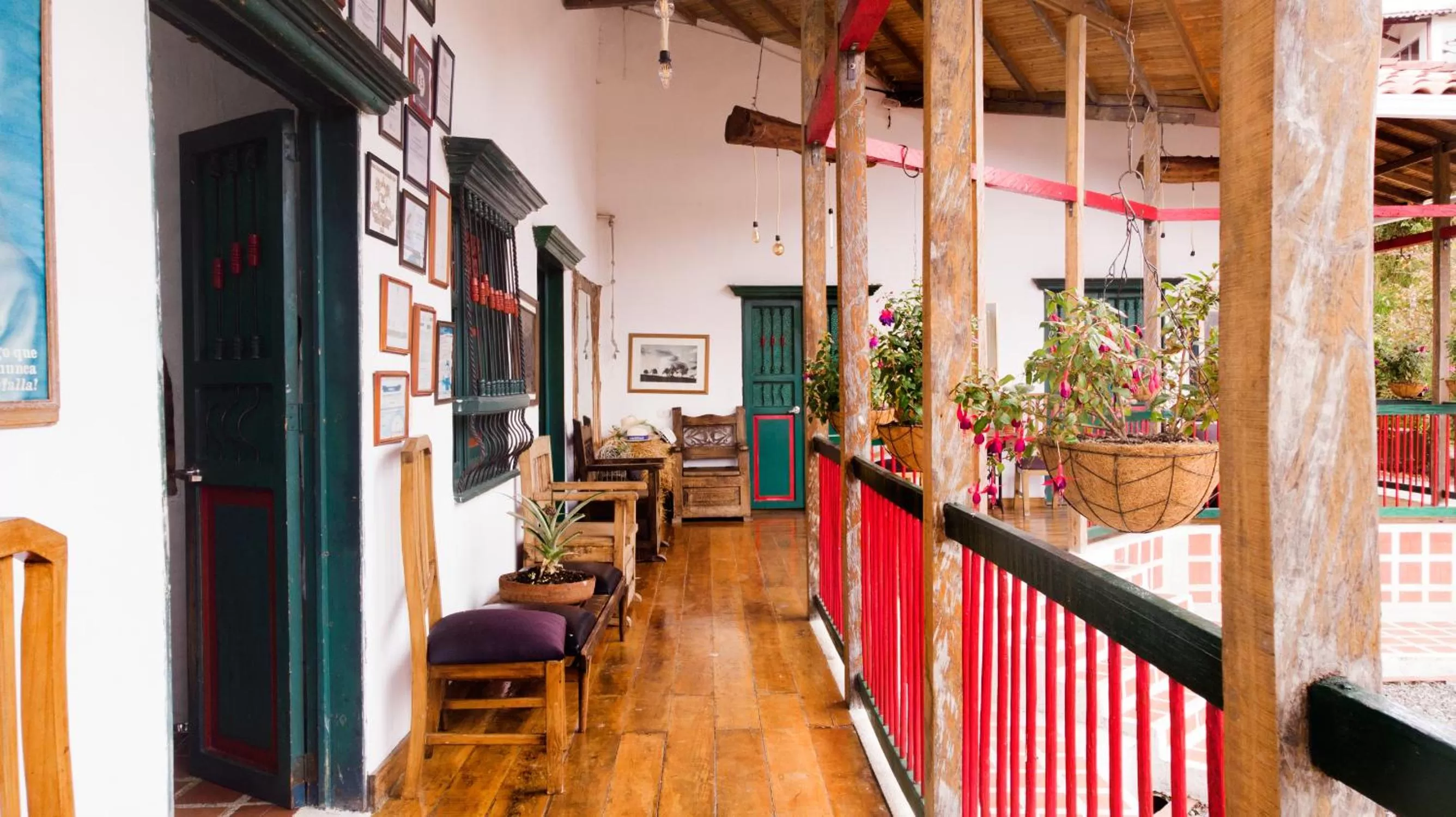 Property building in Finca Campestre La Adelita B&B